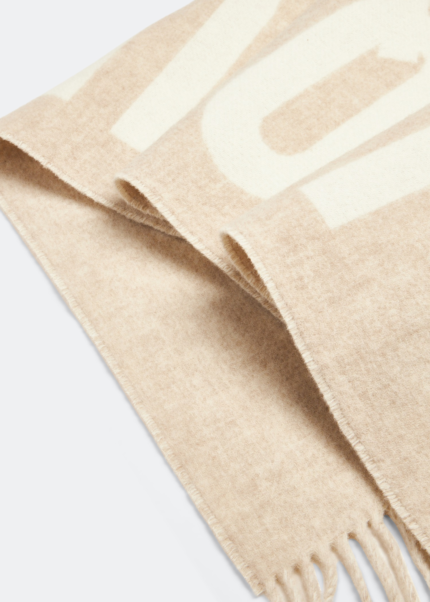

L'écharpe Jacquemus scarf, Beige