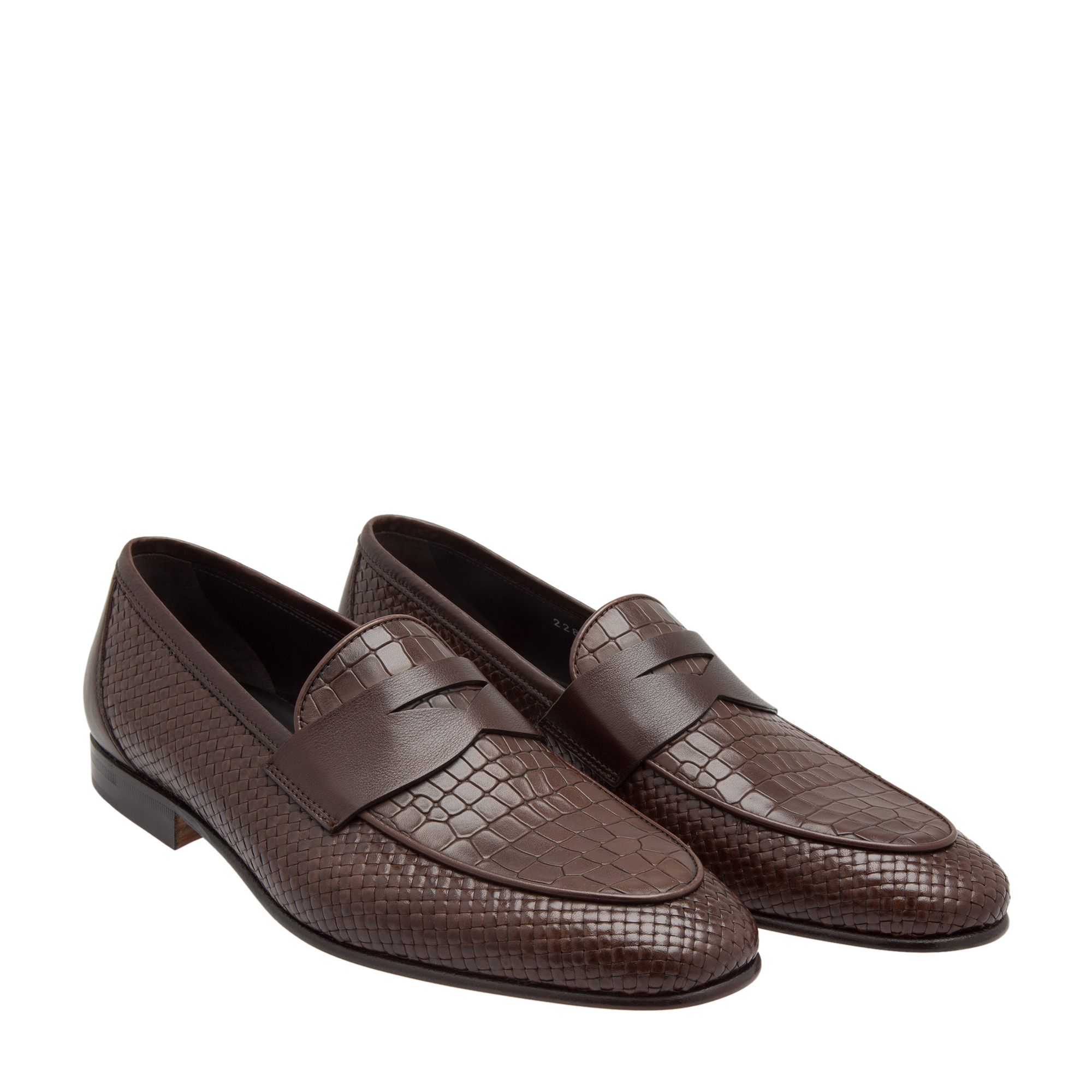 

Almond toe loafers, Brown