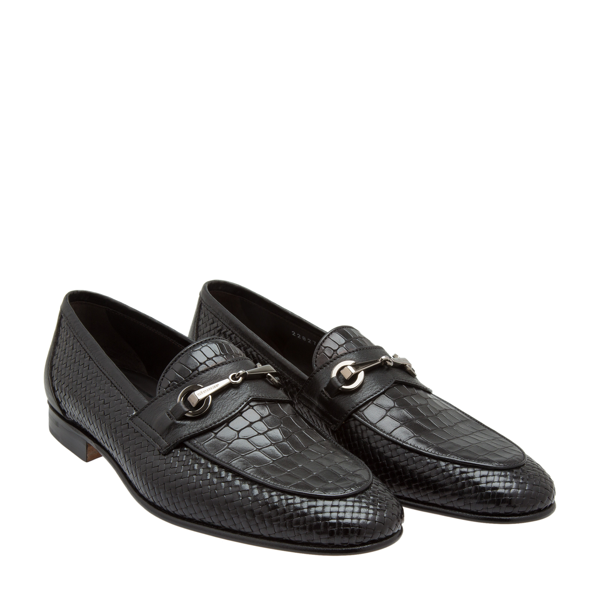 

Leather loafers, Black