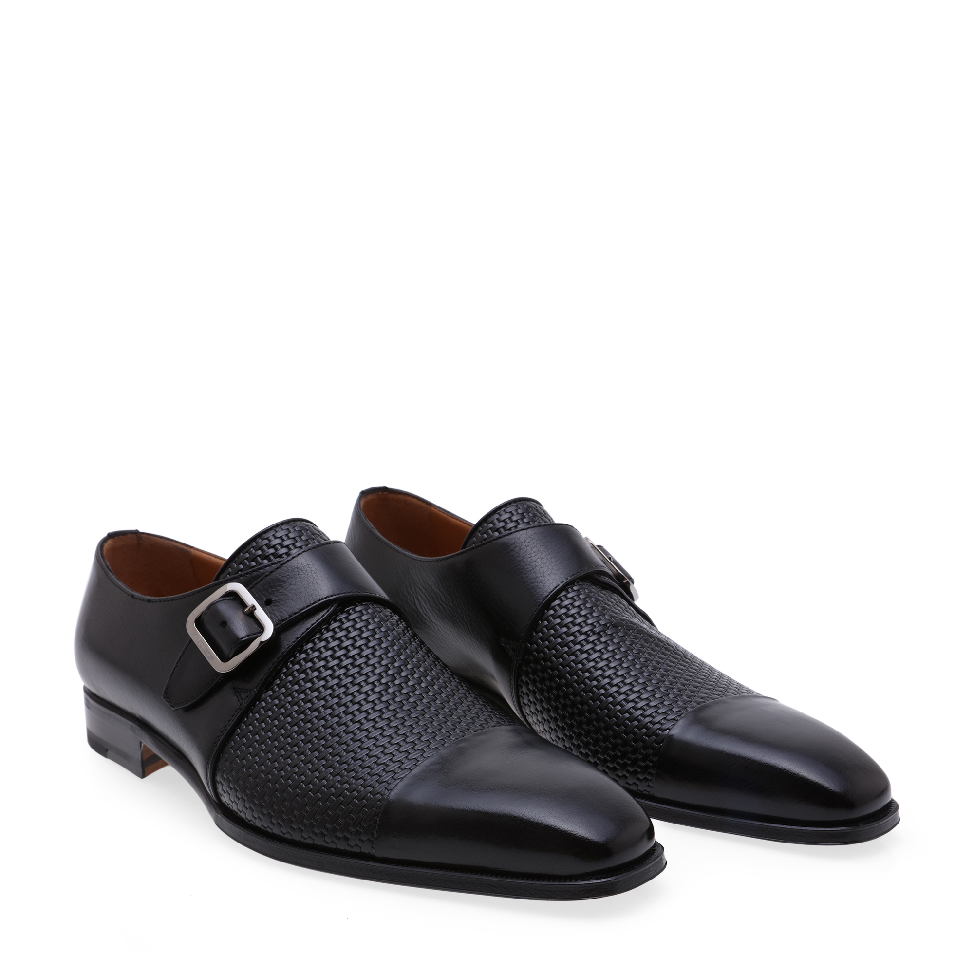 

Monk strap loafers, Black
