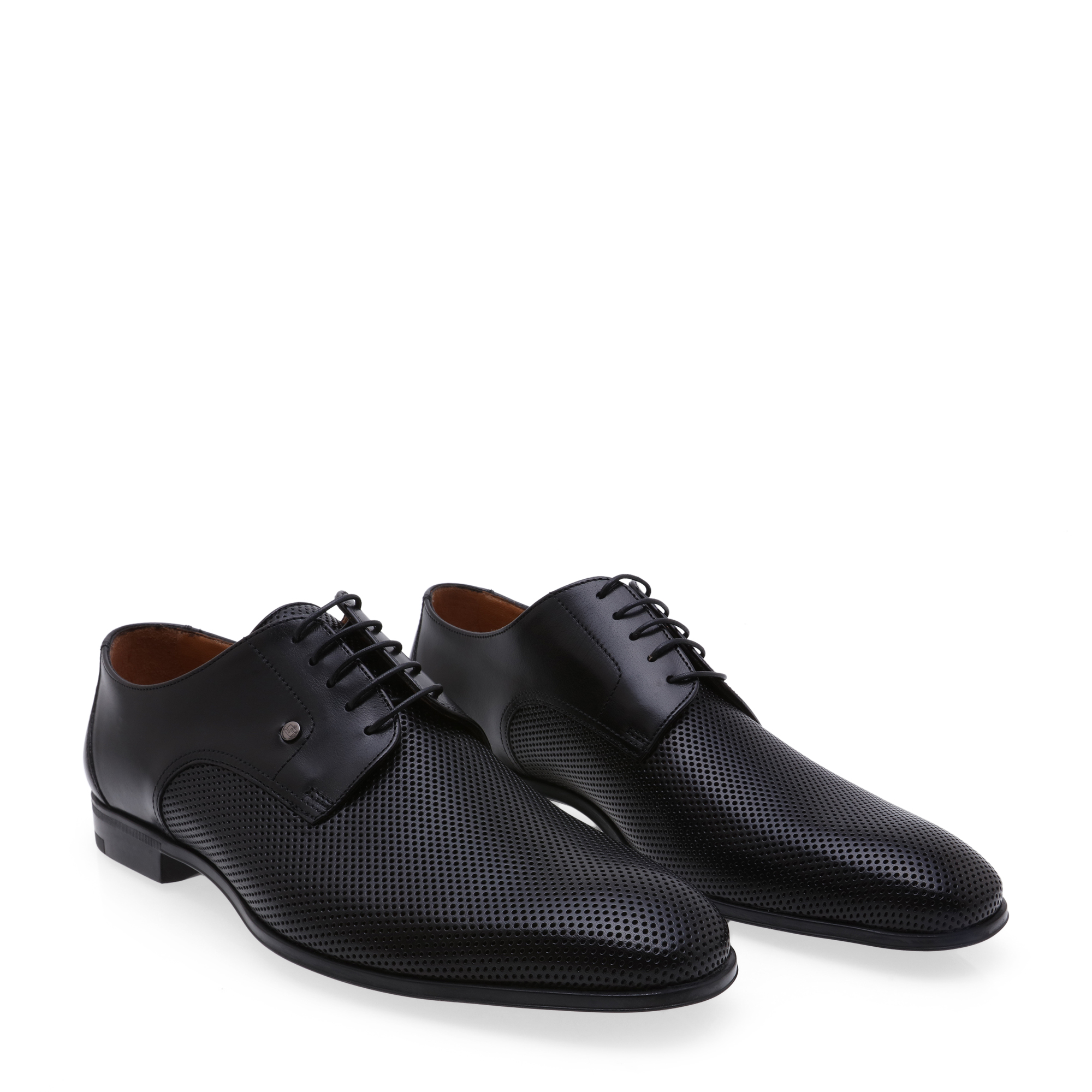 

Leather oxford shoes, Black