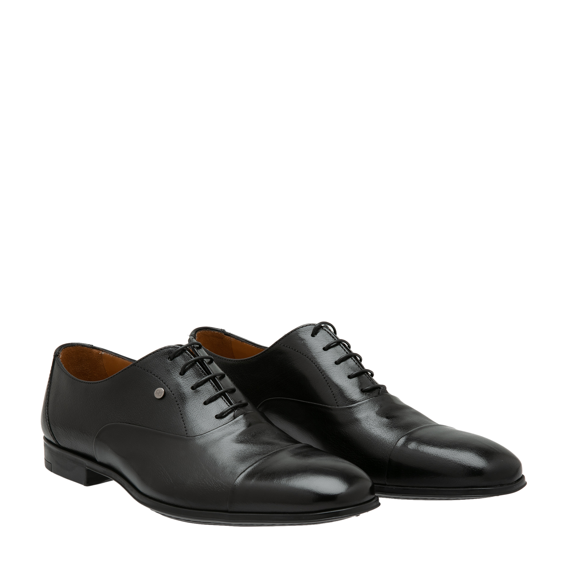 

Leather Oxford shoes, Black