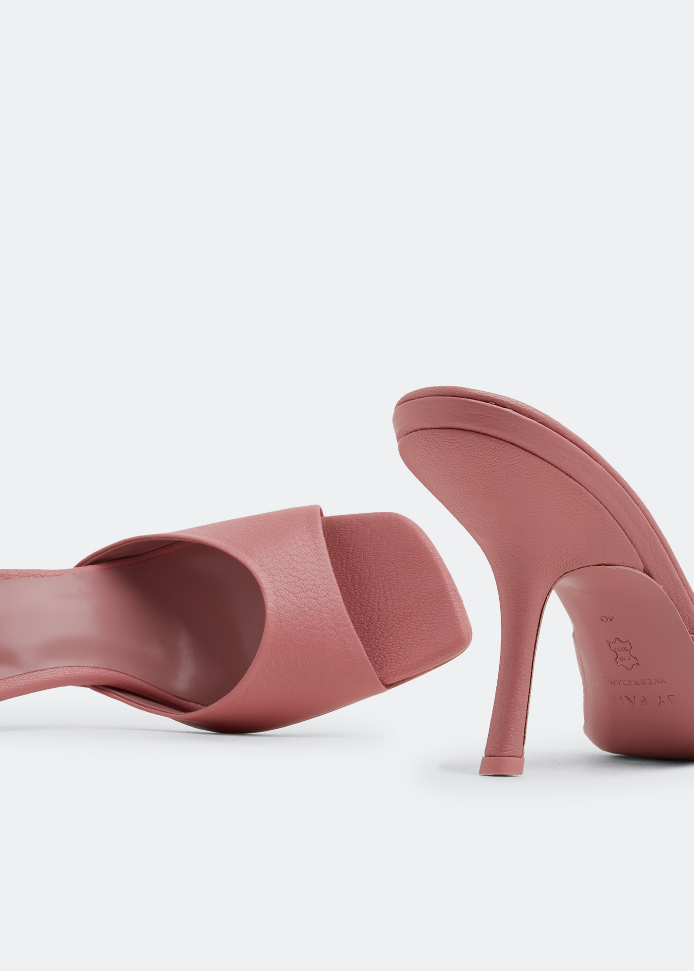 BY FAR Mora mules for Women Pink in UAE Level Shoes