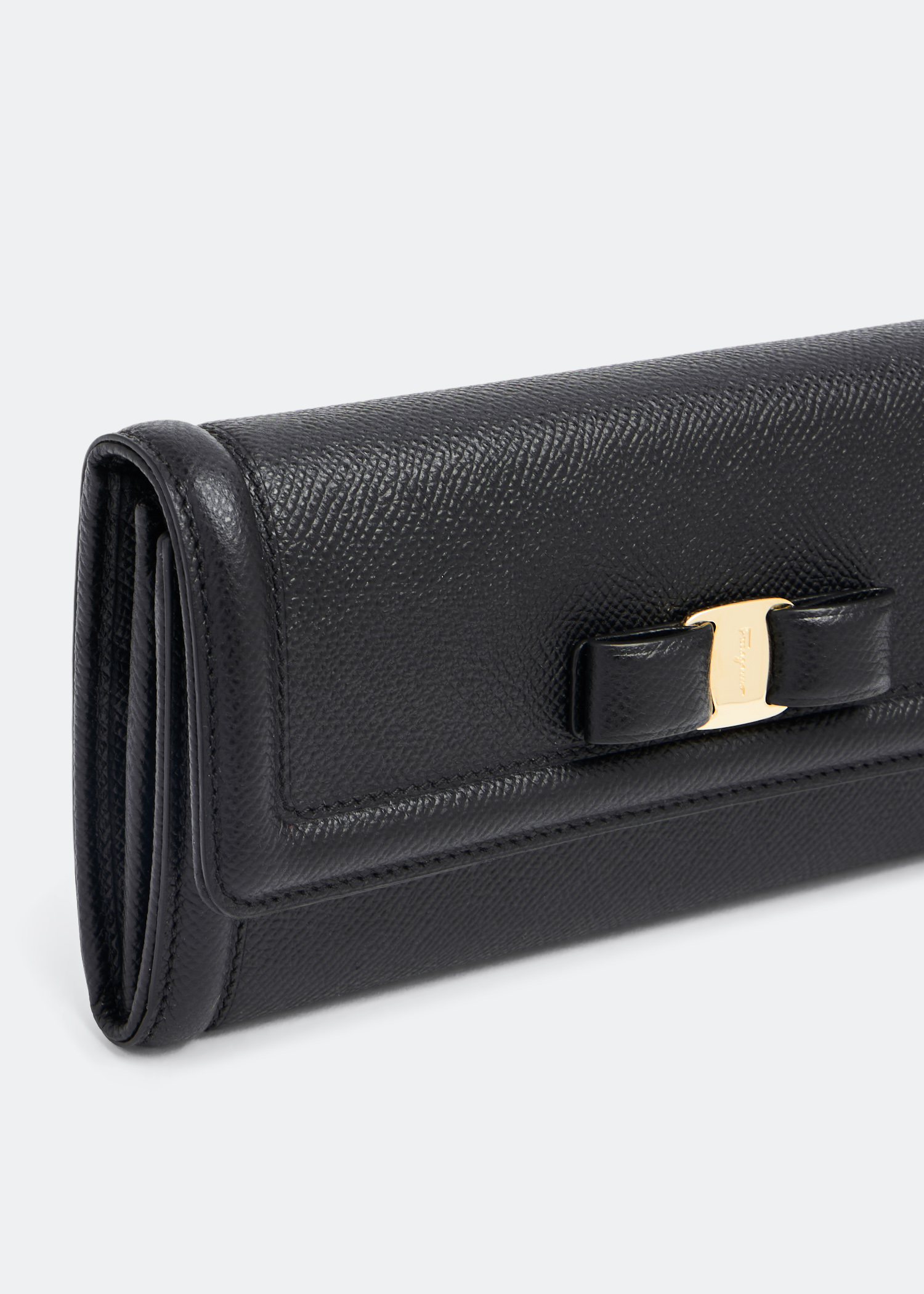 

Vara bow continental wallet, Grey