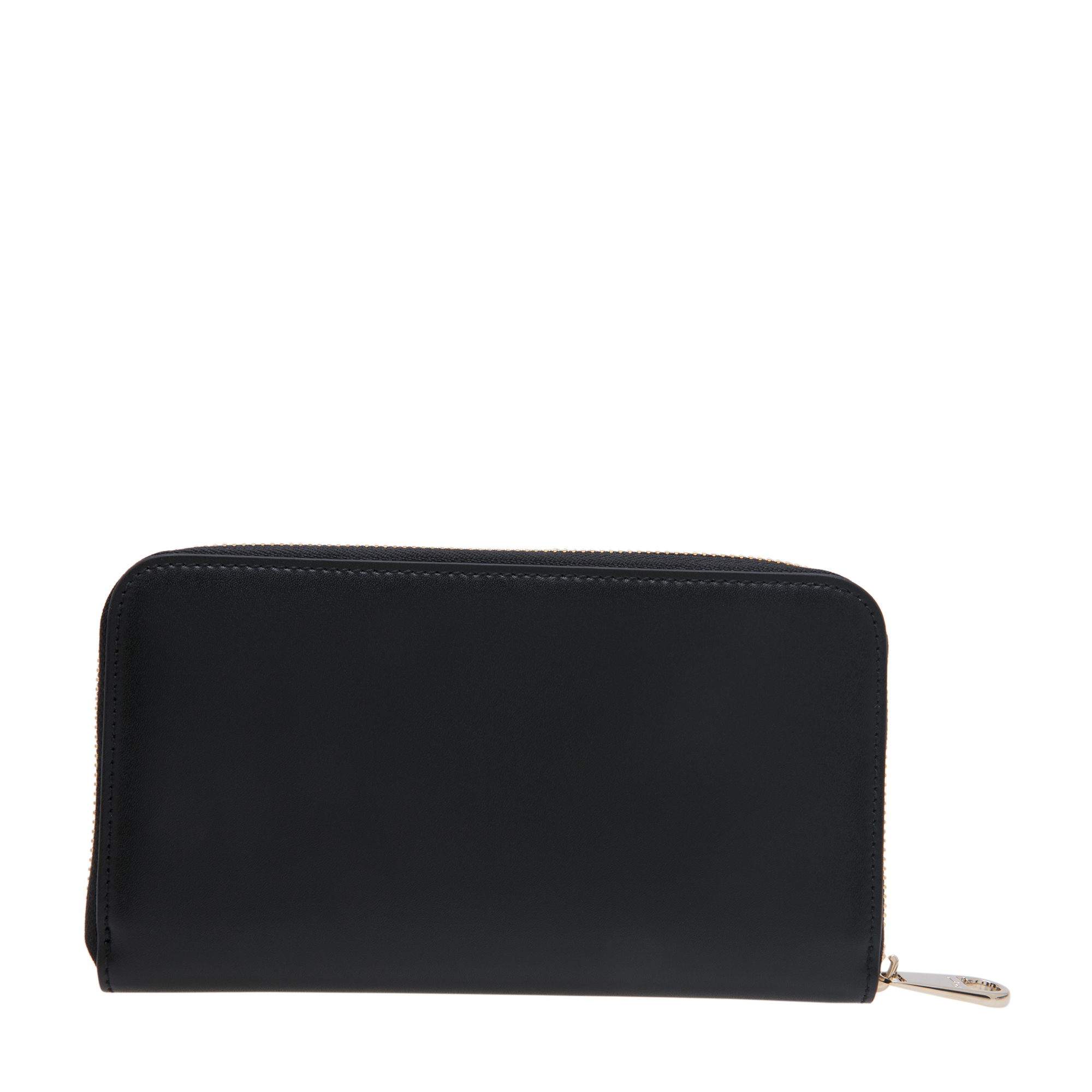 

Gancini zip-around wallet, Black