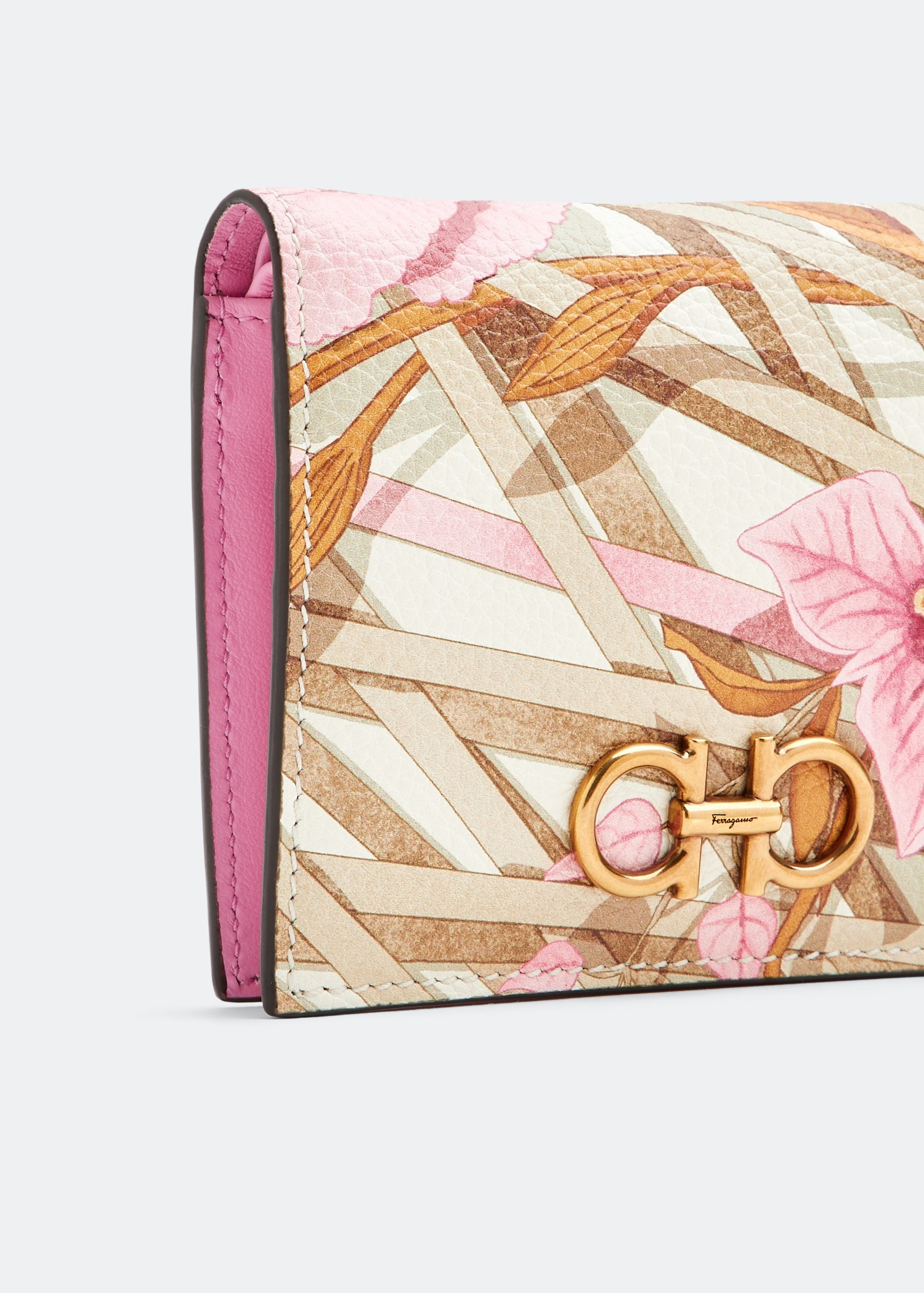 

Gancini compact wallet, Prints