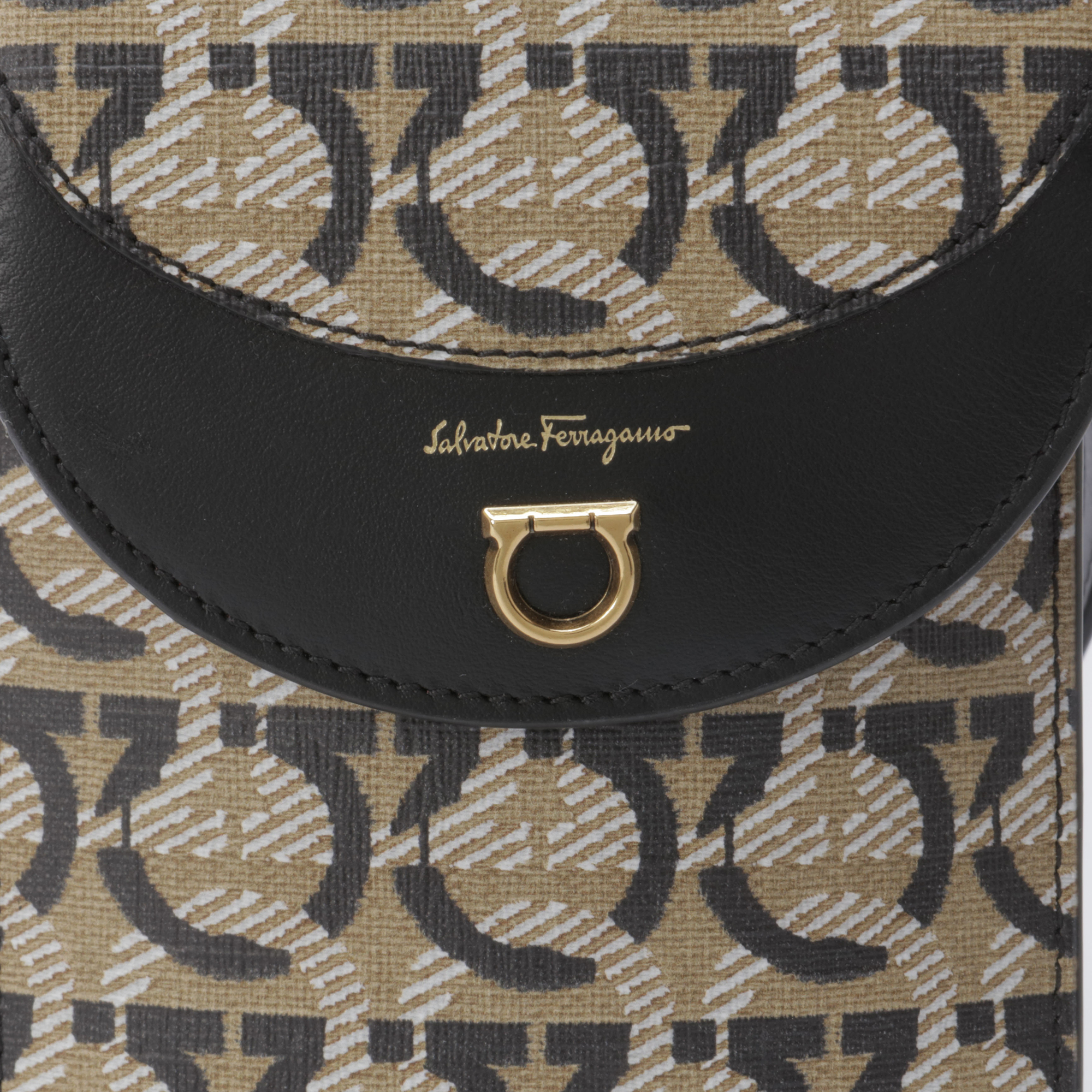 

Gancini mini phone bag, Prints