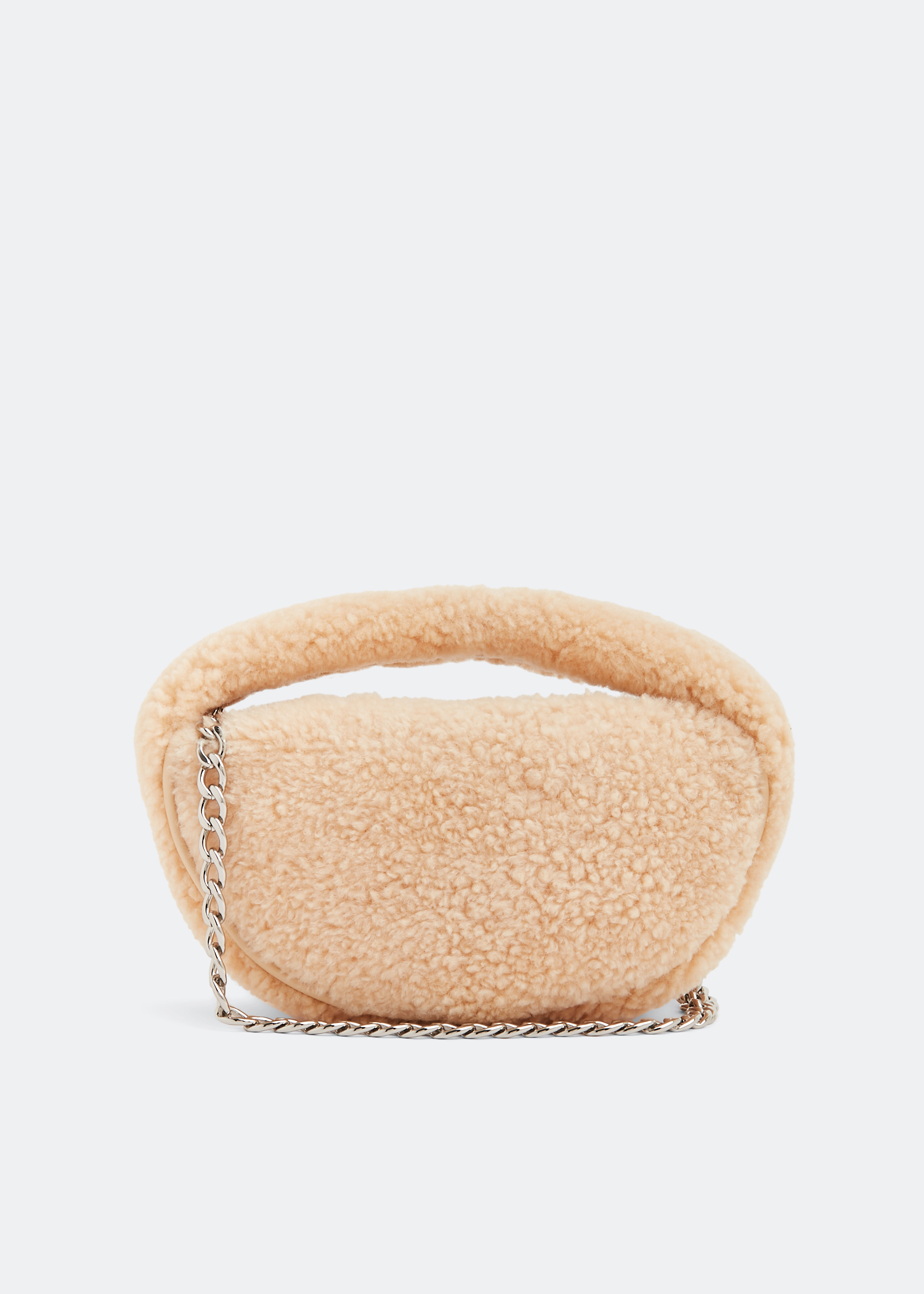 

Baby Cush shearling bag, Beige