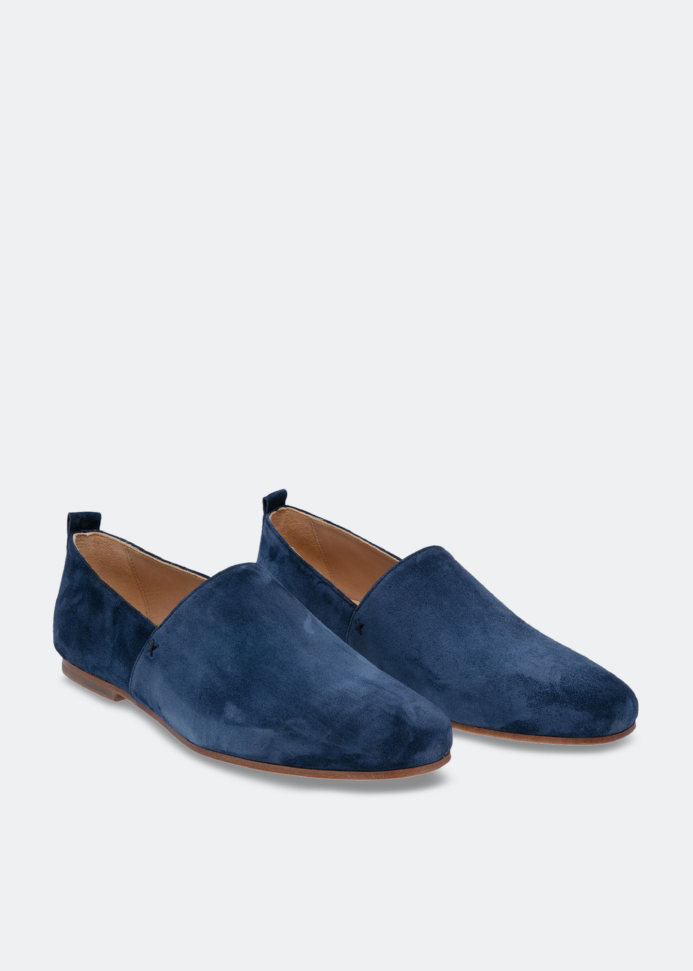 

Alpargata suede slippers, Blue