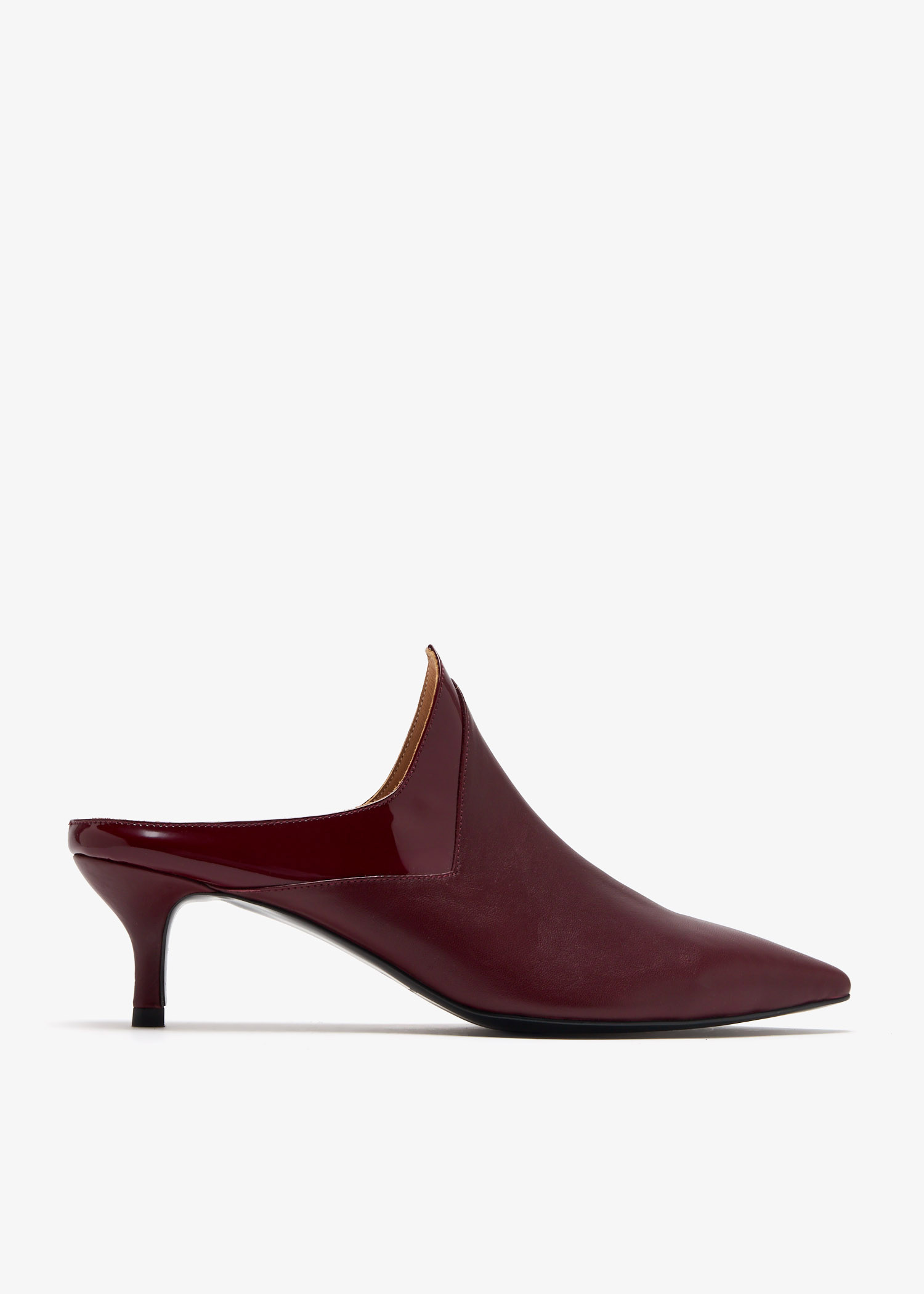

Vera mules, Burgundy