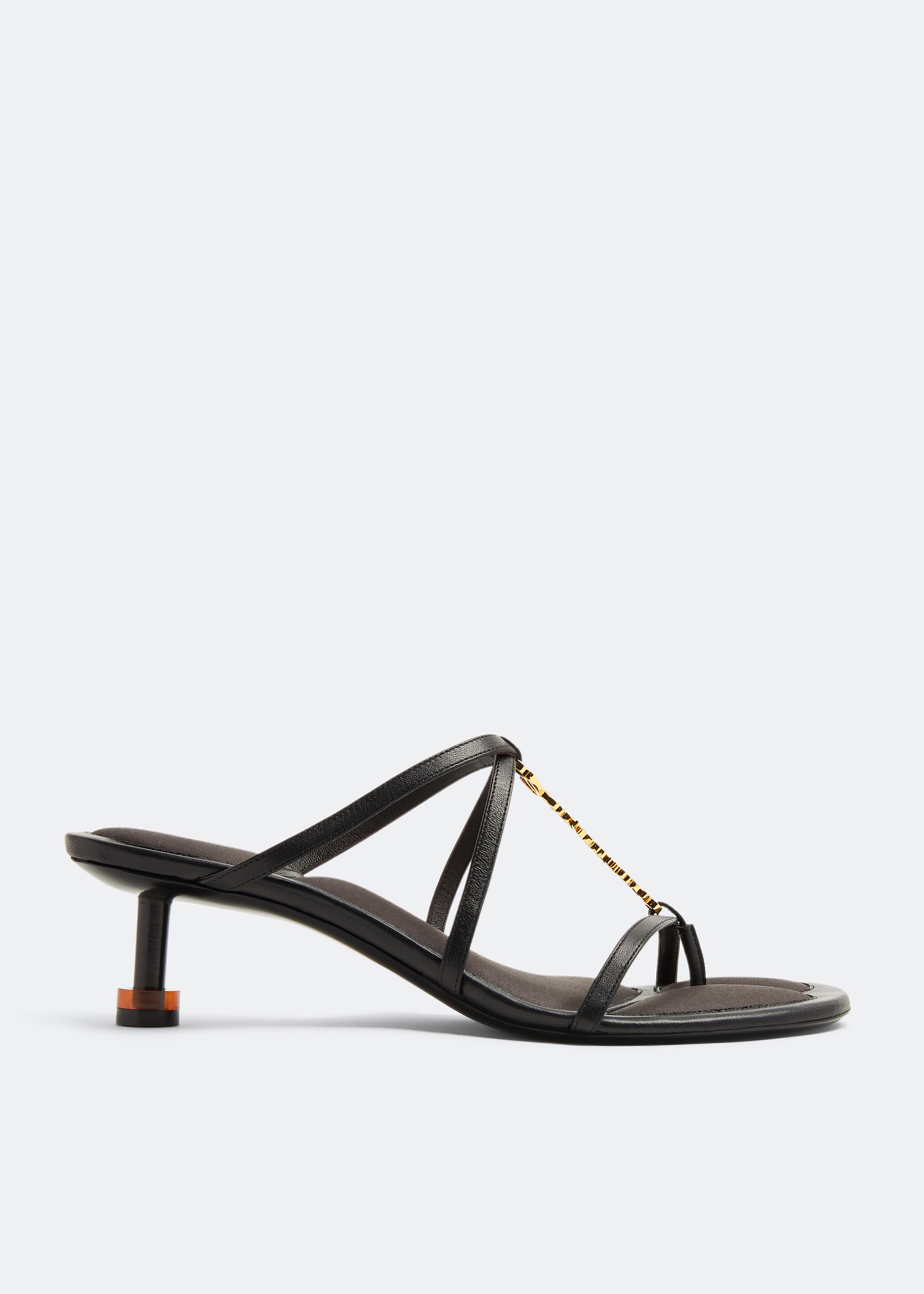 

Les Sandales Basses Pralu sandals, Black