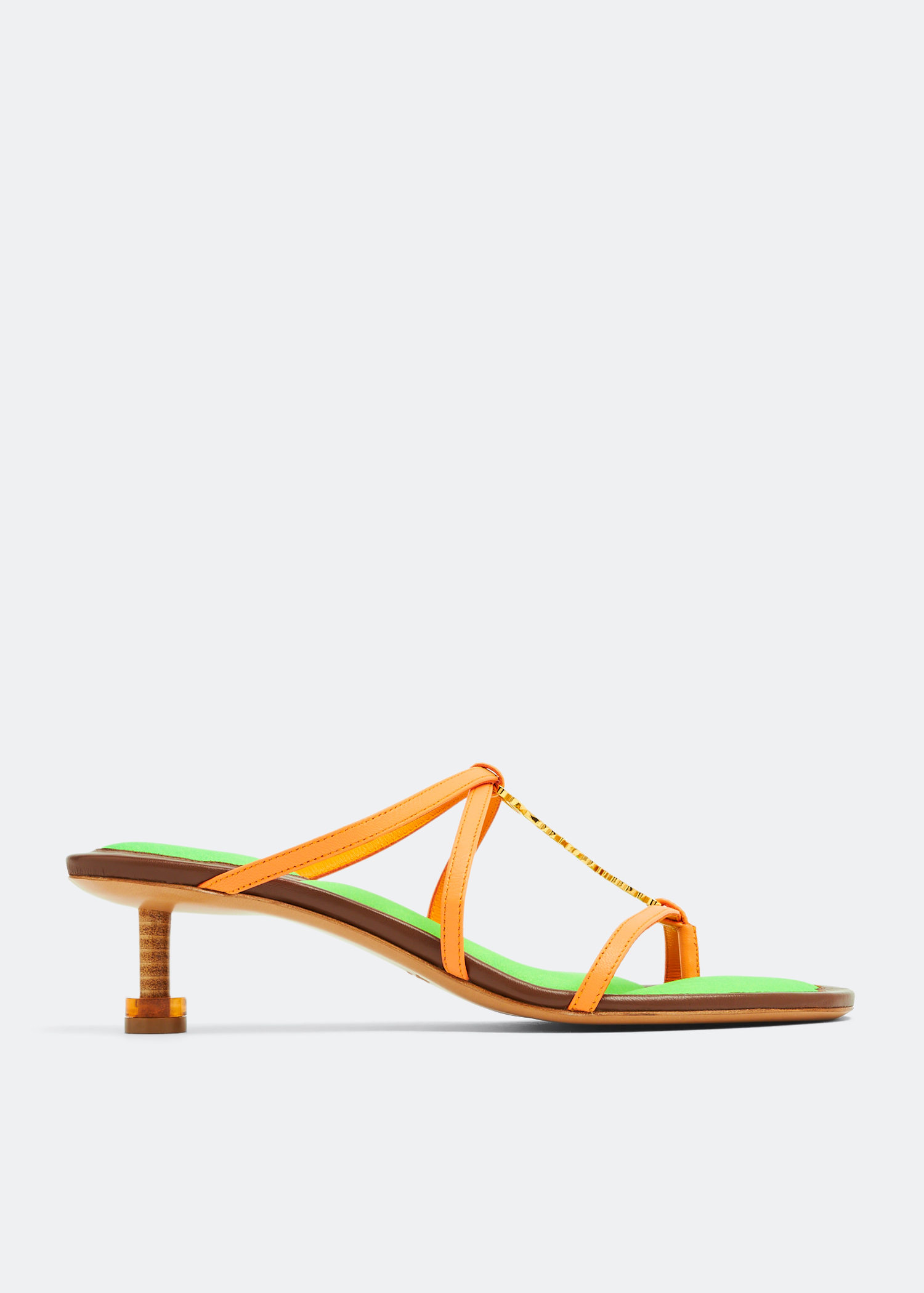 

Les Sandales Basses Pralu sandals, Orange