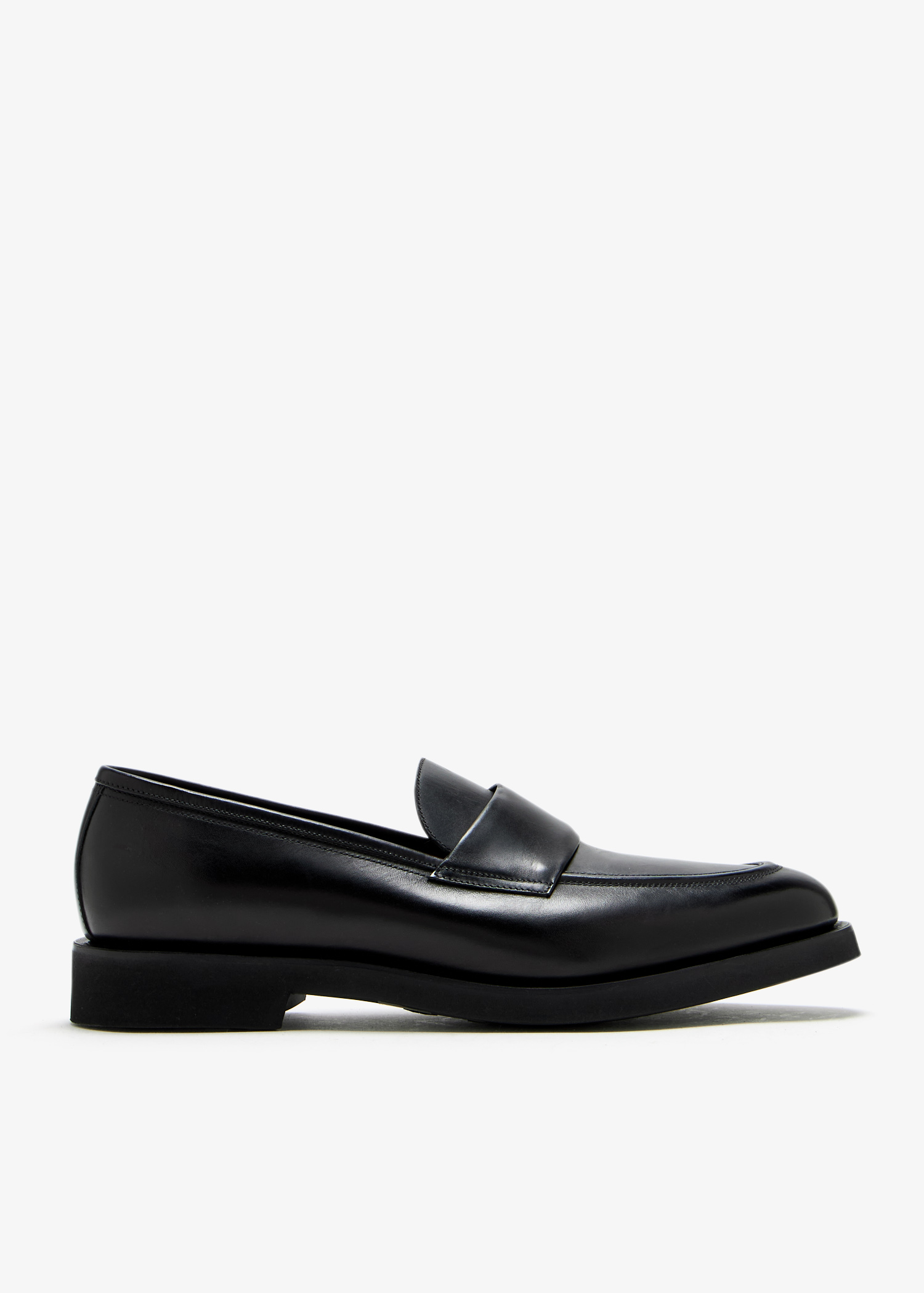 

Leather loafers, Black