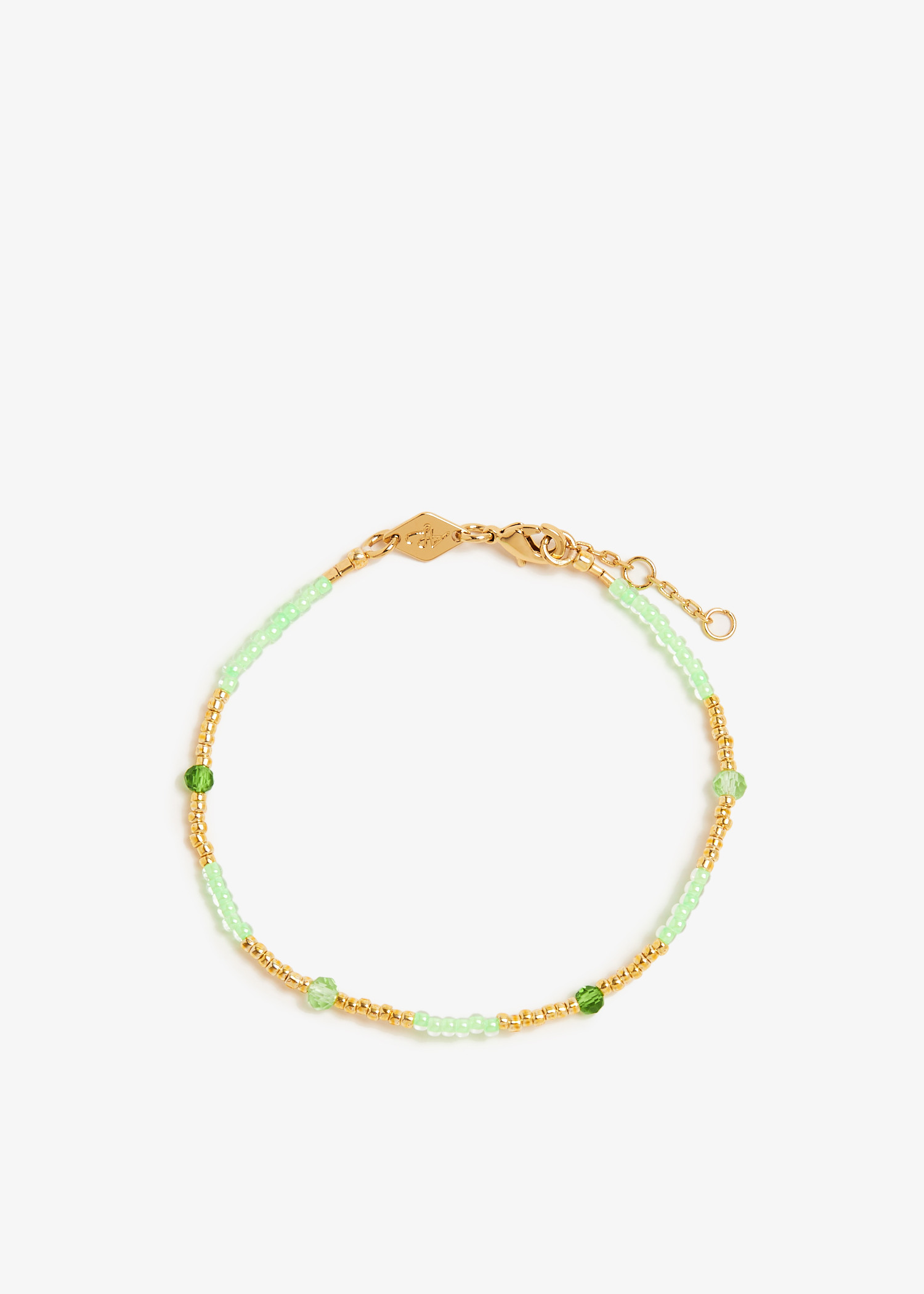 

Clemence bracelet, Green