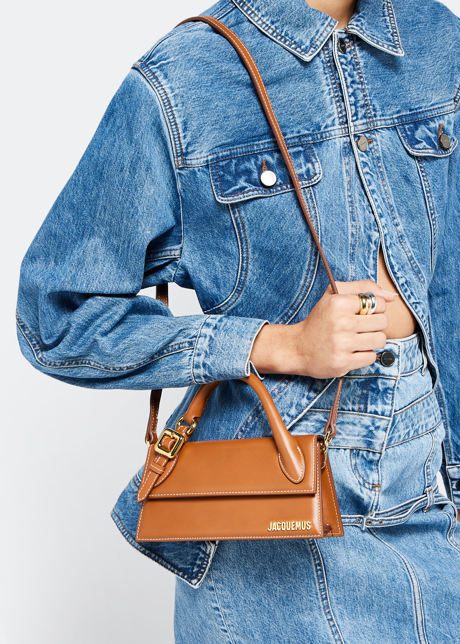 Jacquemus Le Chiquito long boucle bag for Women - Brown in UAE 