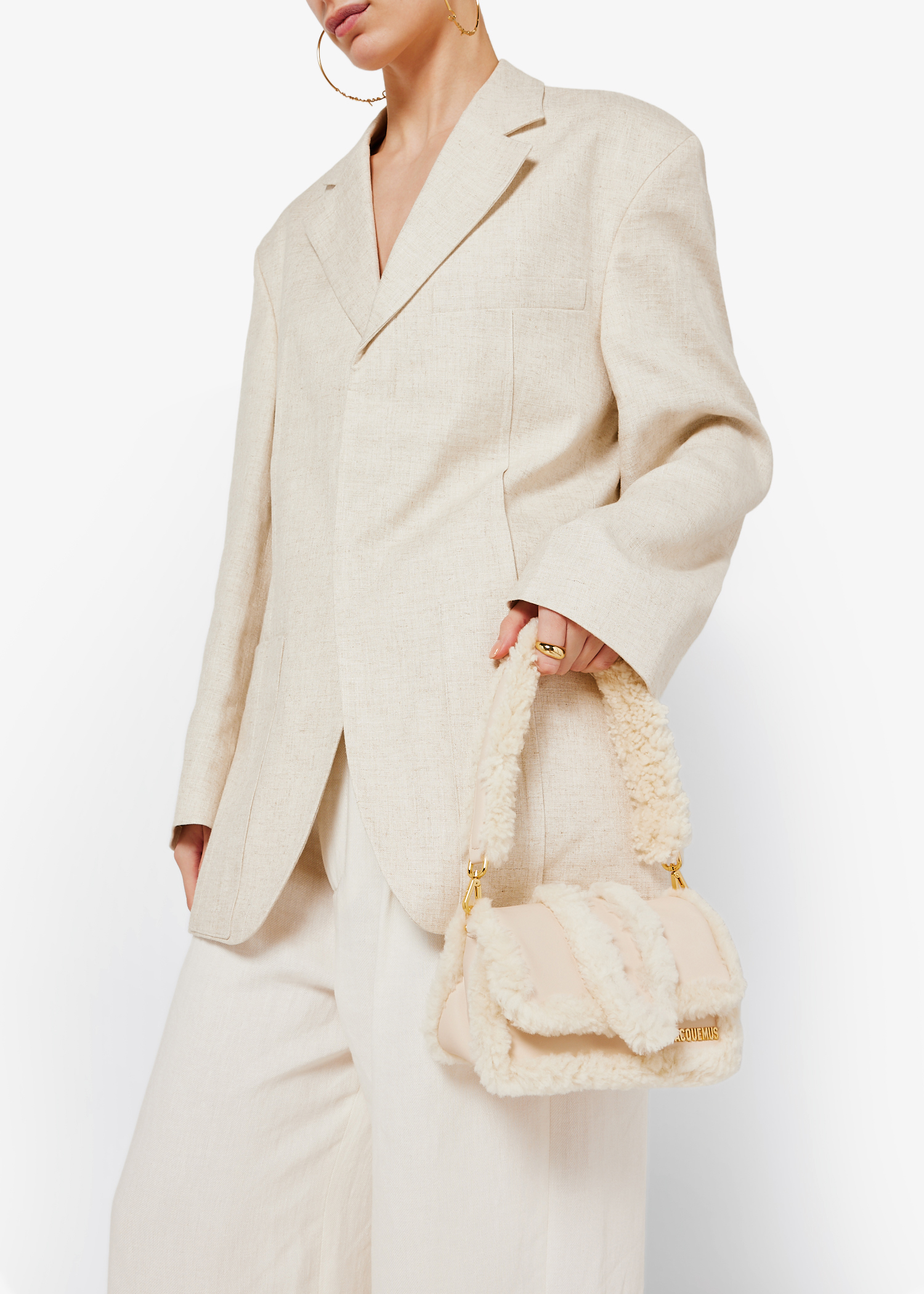 

Le Petit Bambimou doux bag, Beige