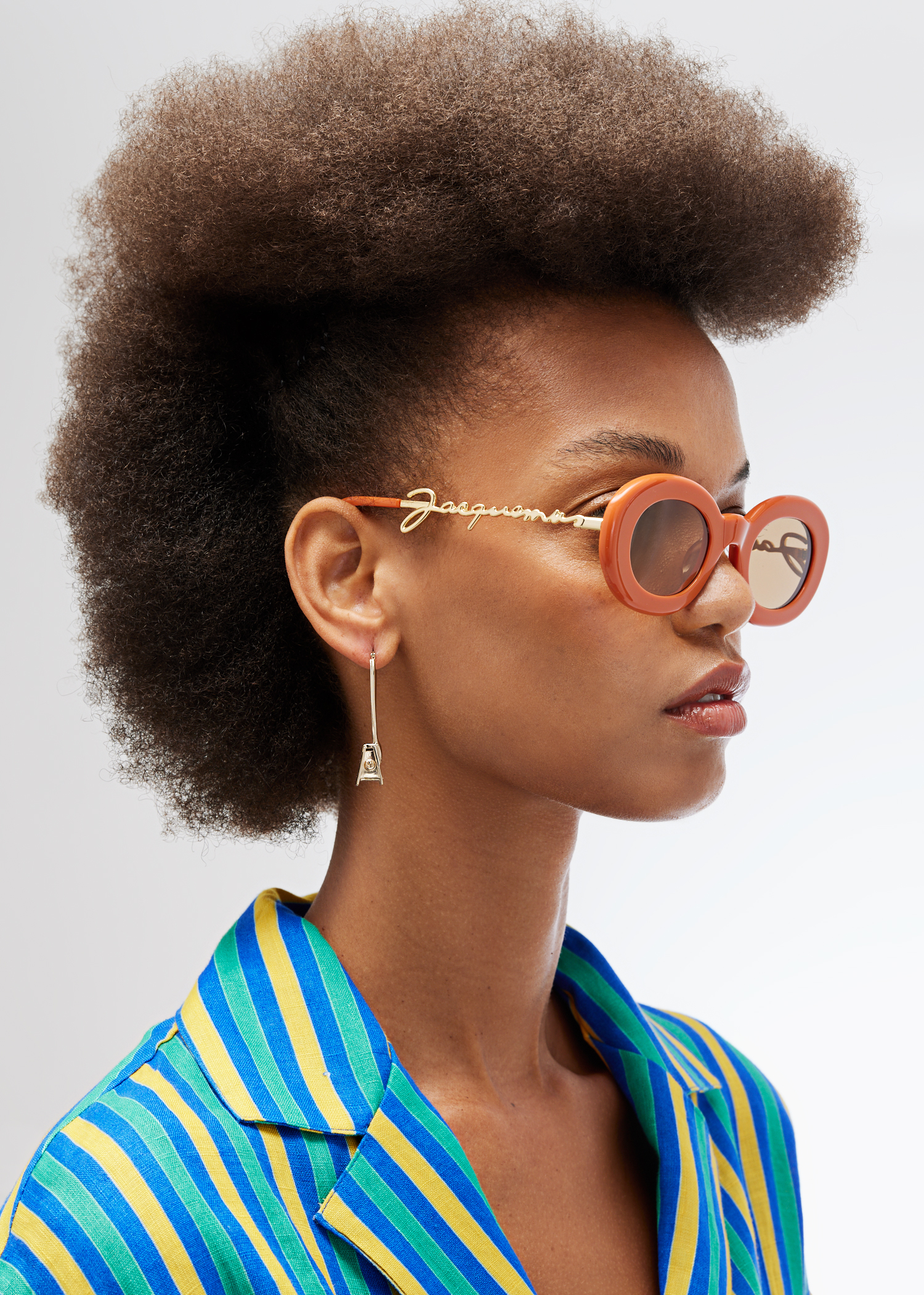 

Les lunettes Pralu sunglasses, Orange