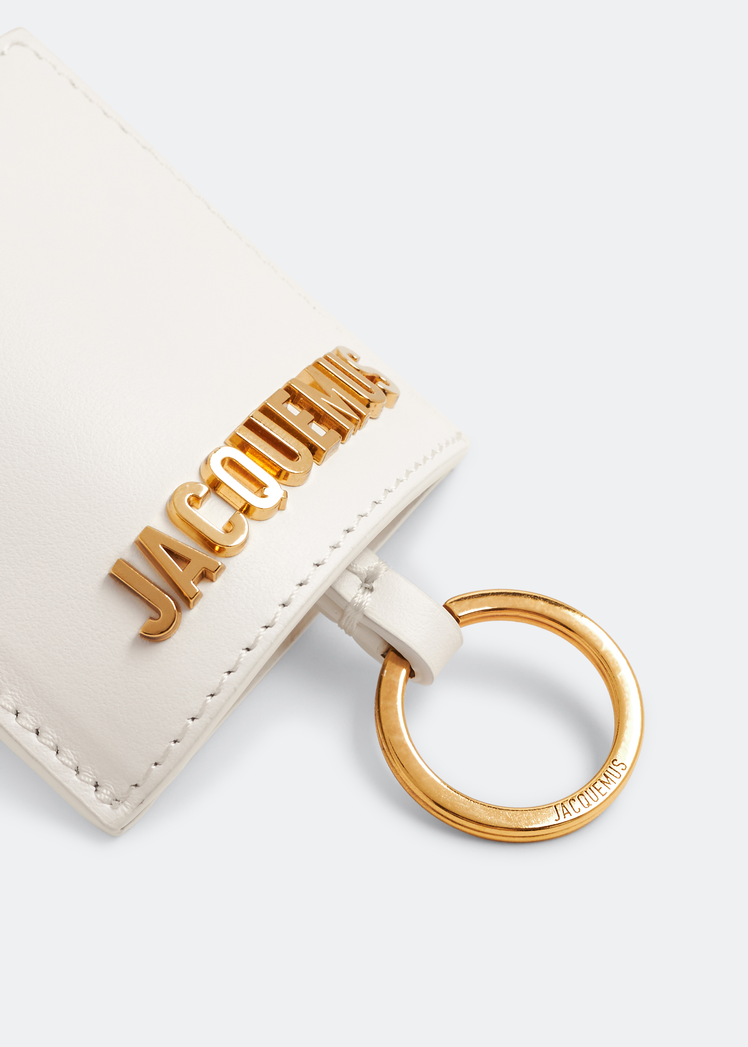

Le Porte Clés Bagage keychain, White