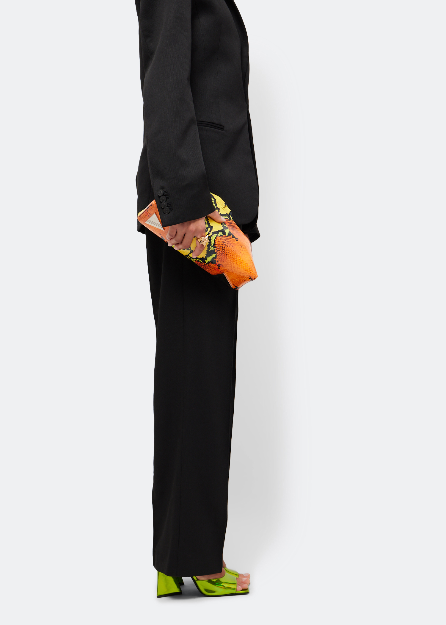 

8.30 PM oversized clutch, Multicolored