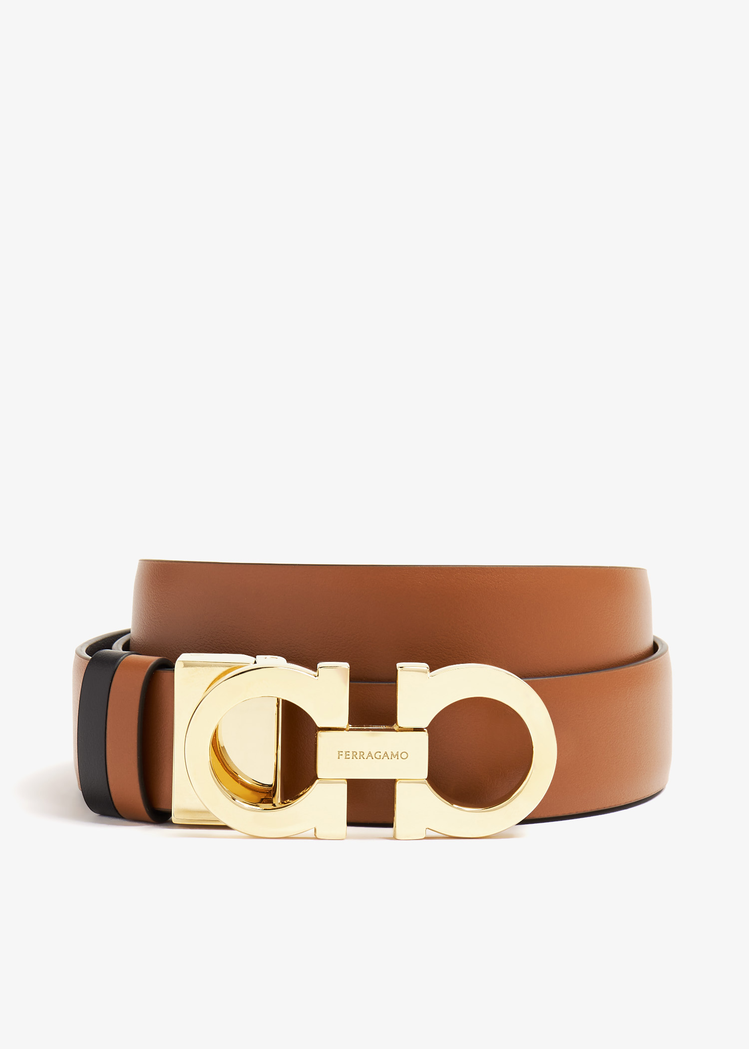 

Gancini belt, Brown