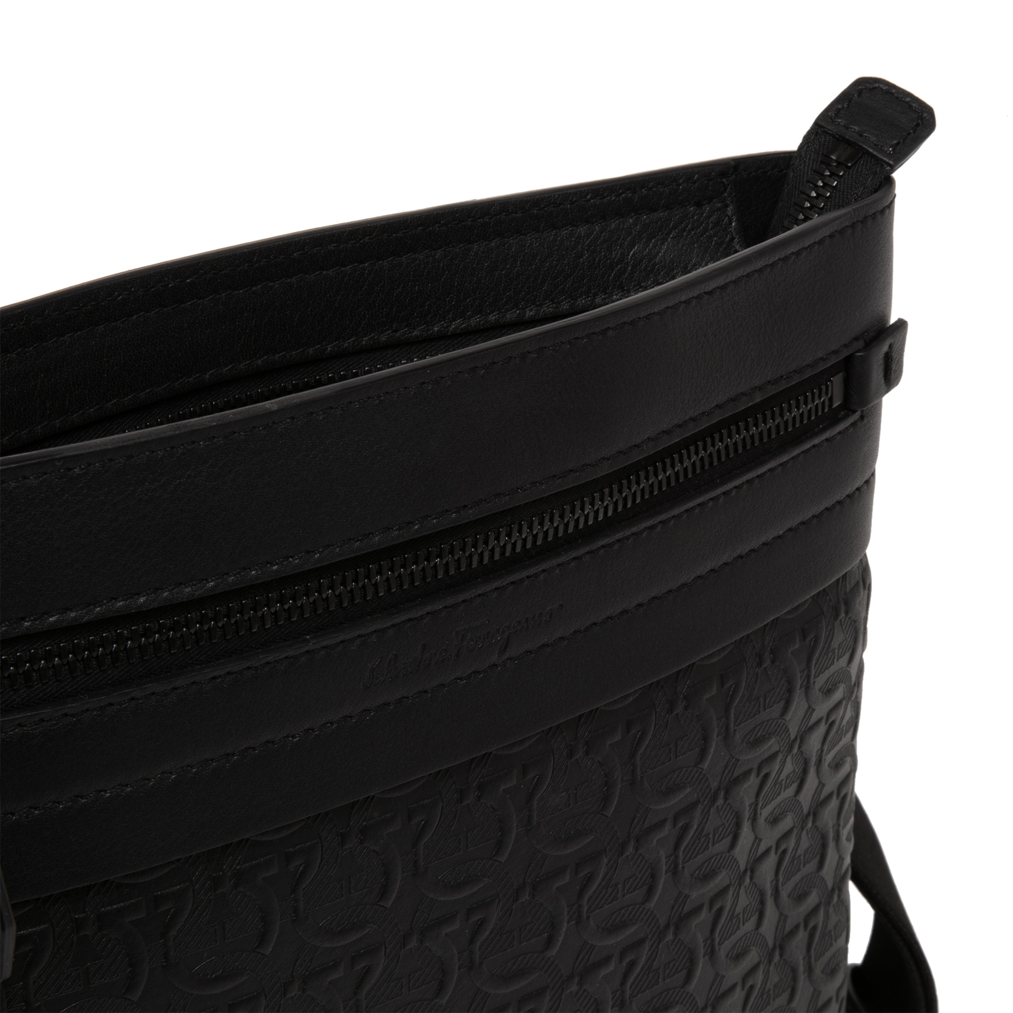 

Gancini cross body bag, Black