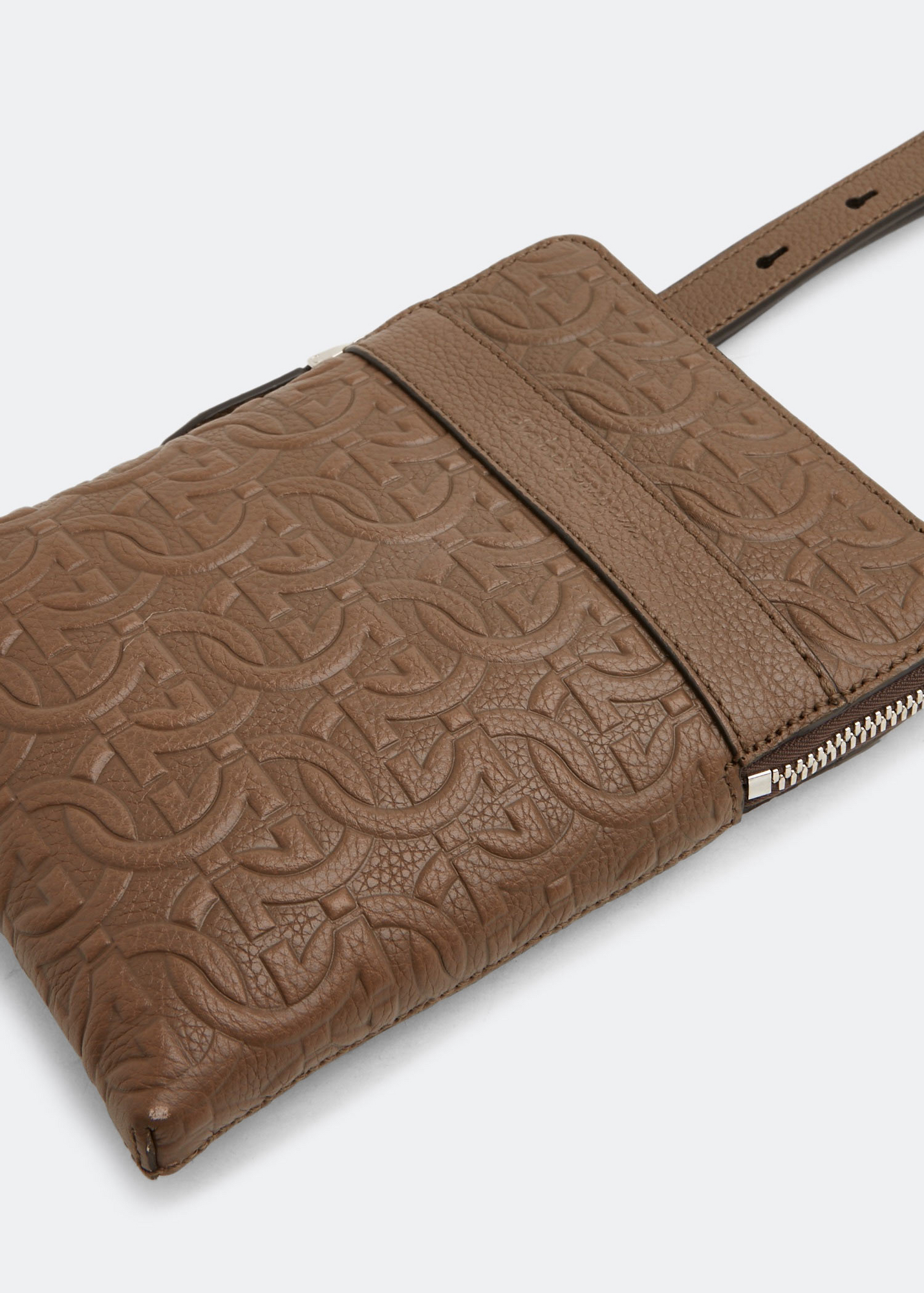 

Gancini messenger bag, Brown
