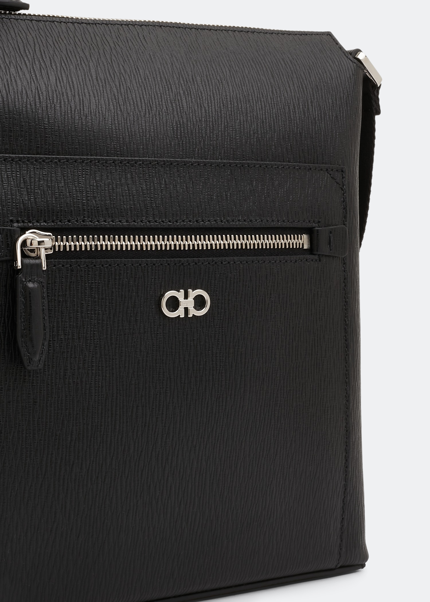 

Gancini cross body bag, Black