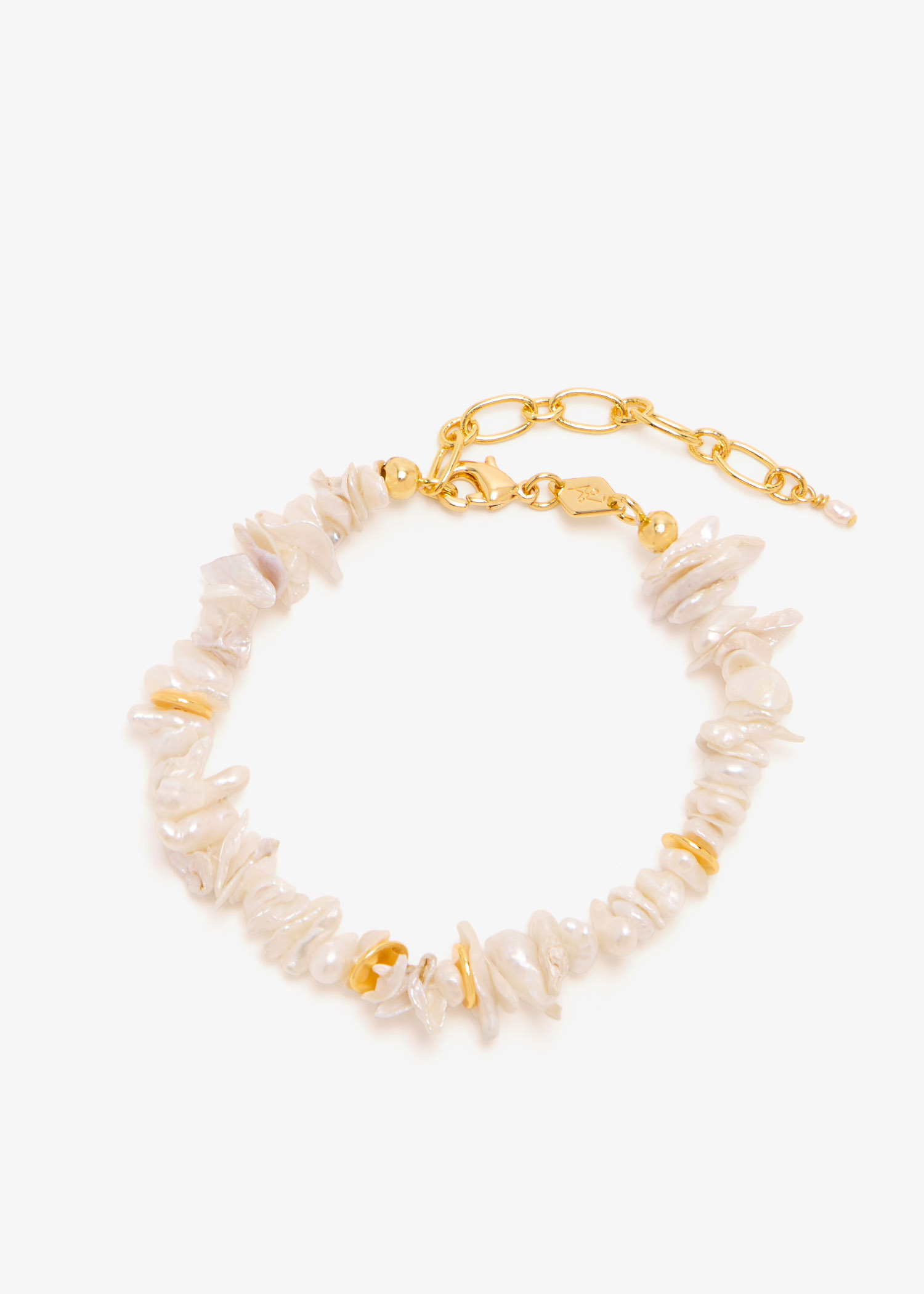 

Pearl Power bracelet, Cream