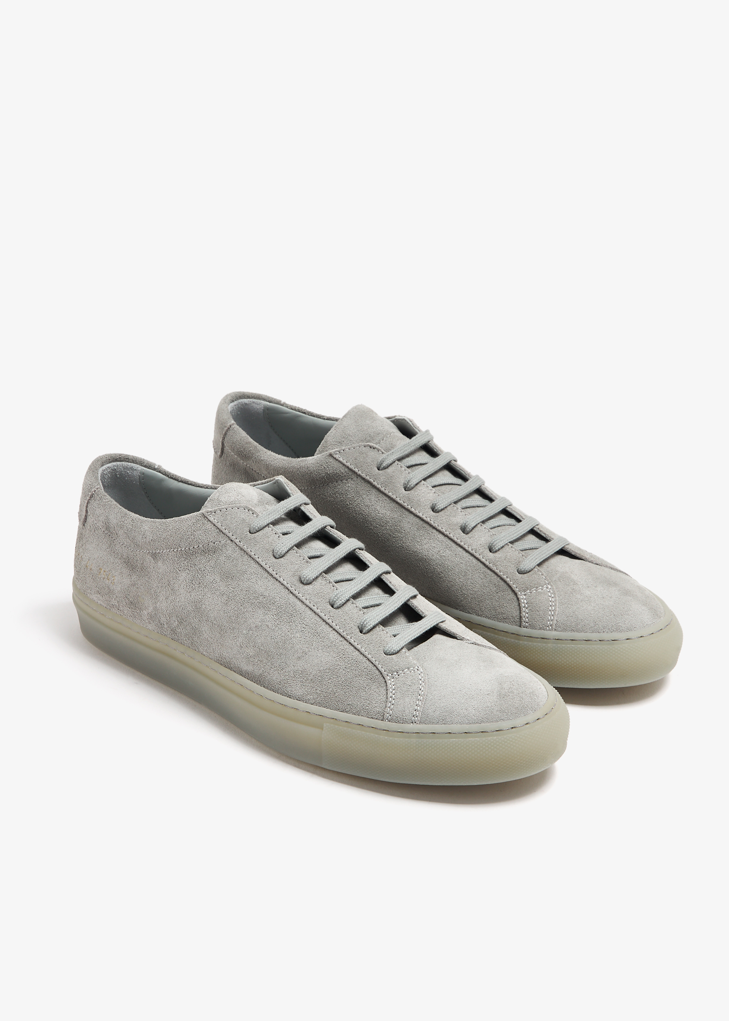 Common projects achilles low grey suede shop