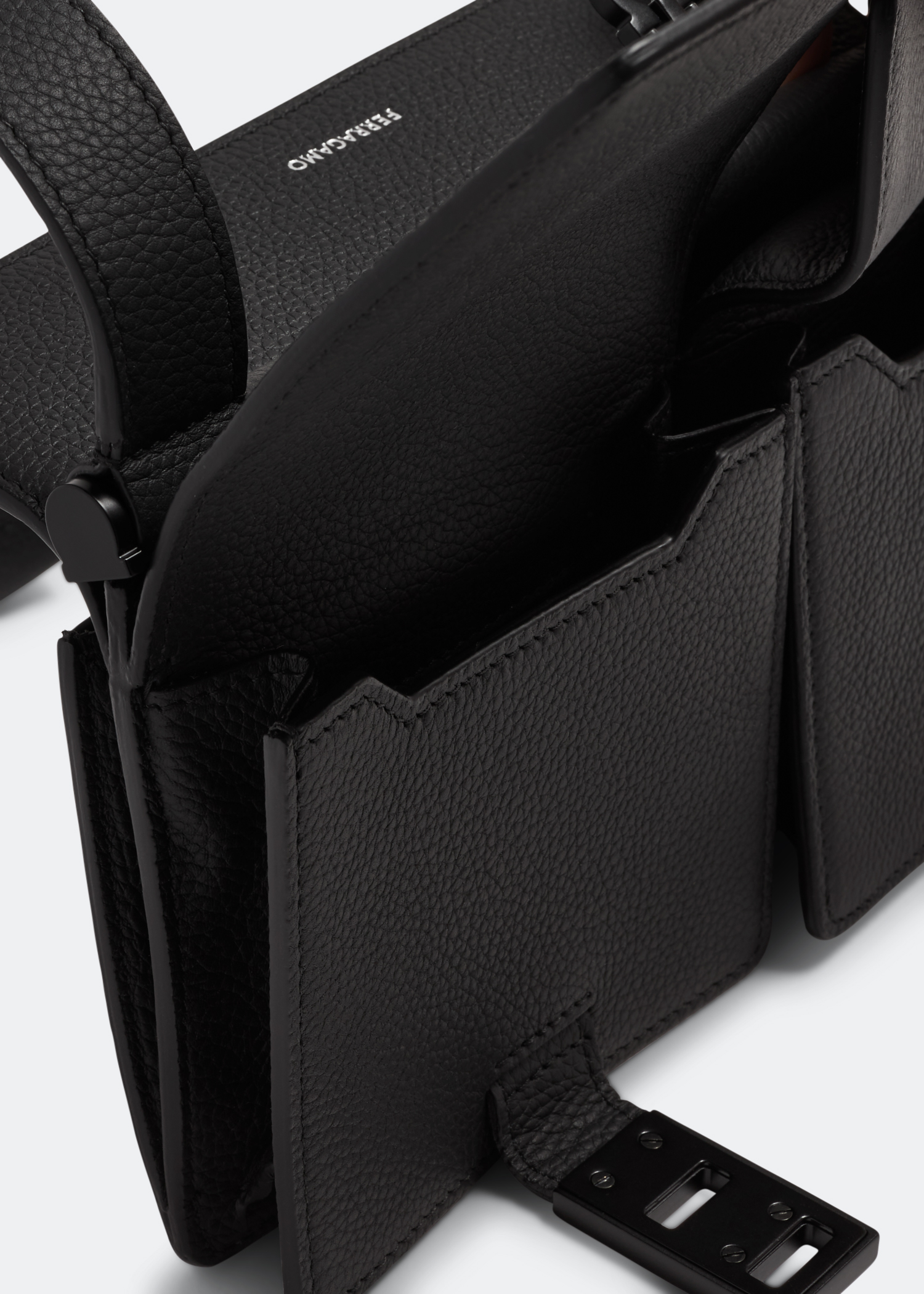 Ferragamo Men's Multi-Pocket Crossbody Bag