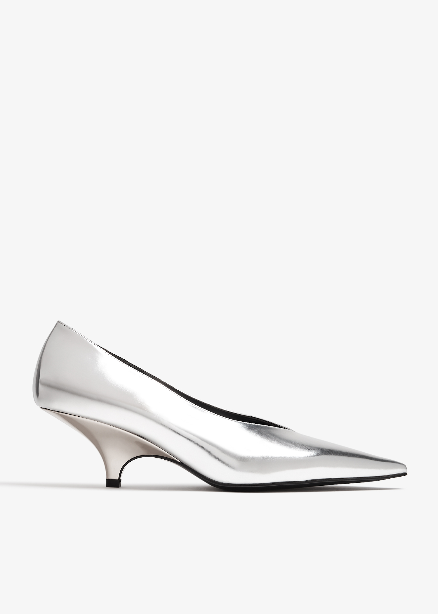 

The Wedge heel pumps, Silver
