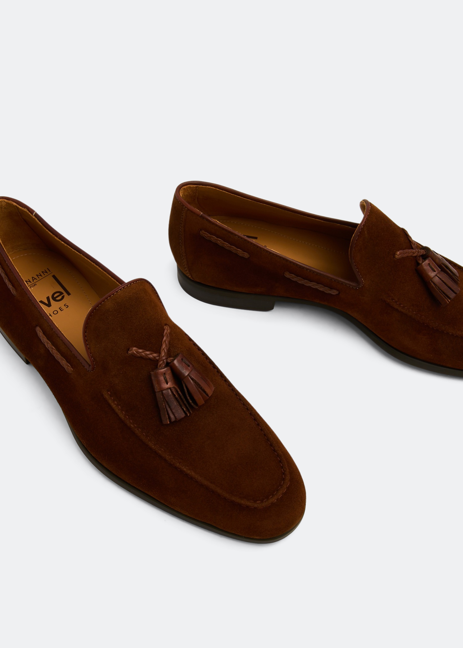 

Suede loafers, Brown