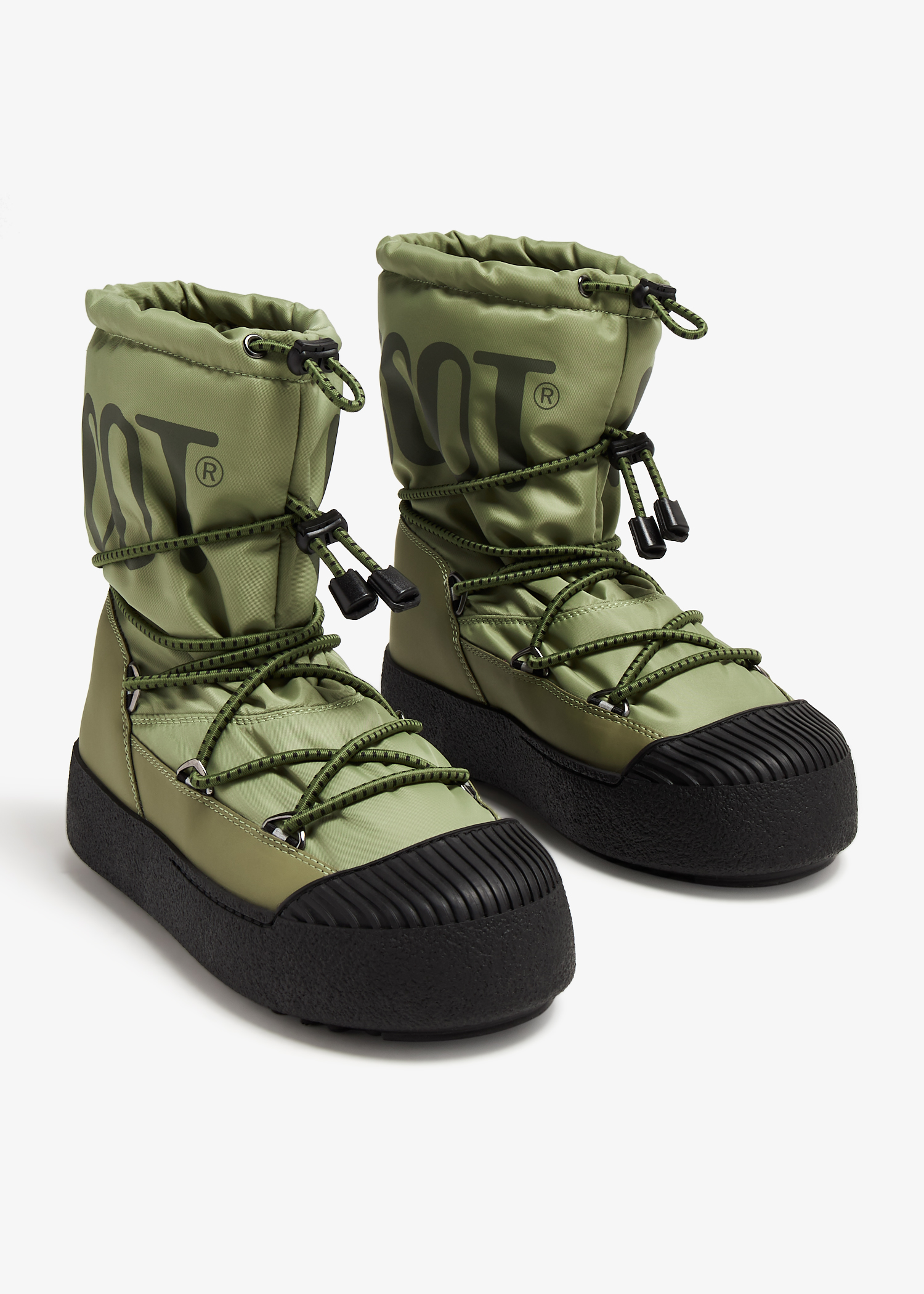 Moon Boot Ltrack Polar boots for Men Green in Kuwait Level Shoes
