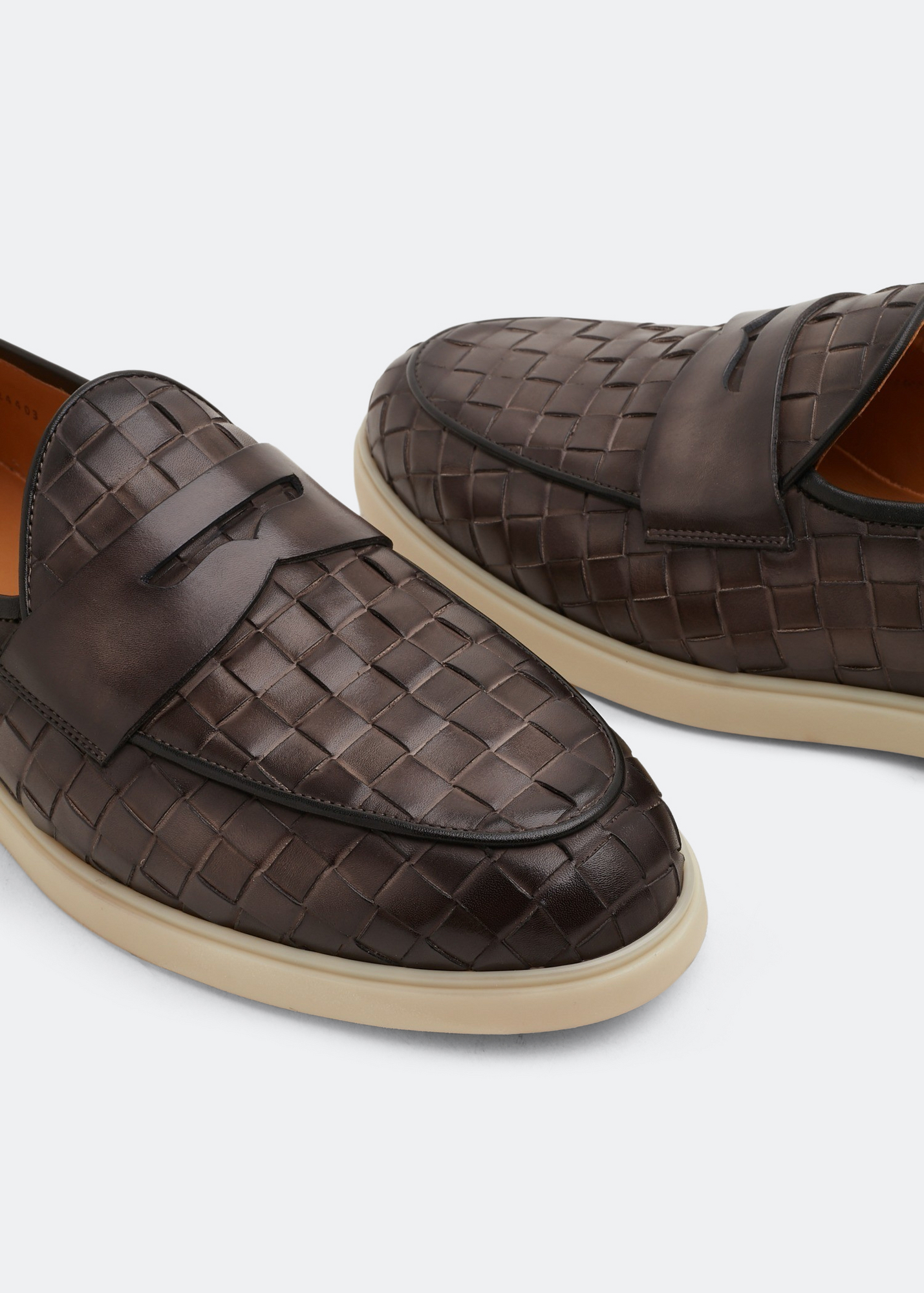 

Leather loafers, Brown