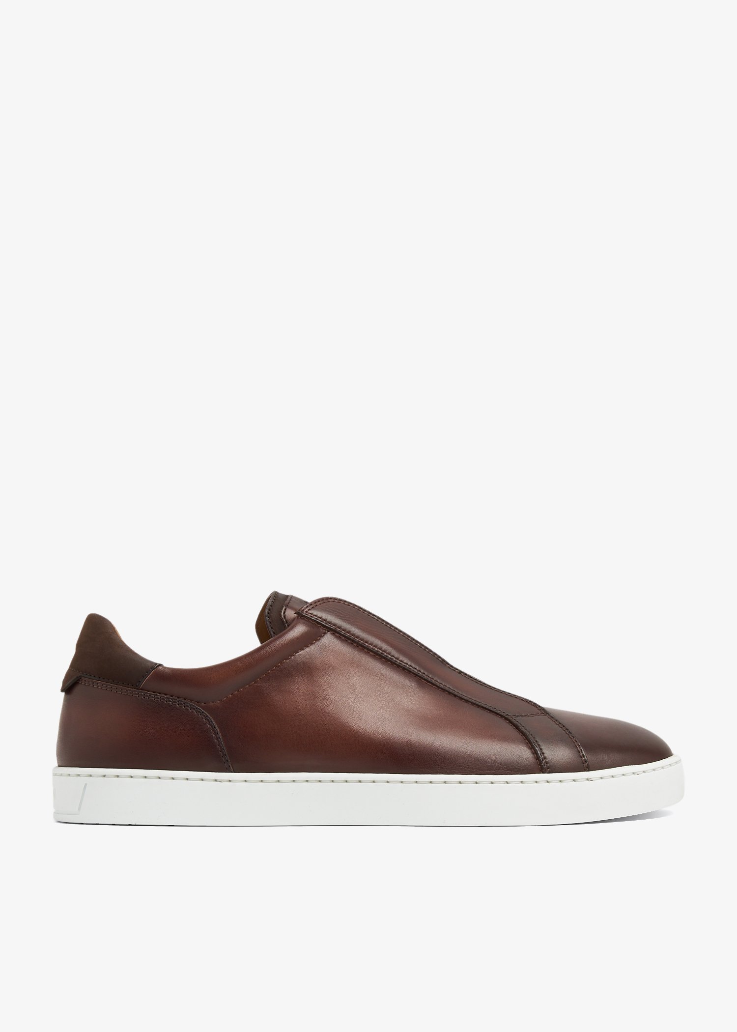 

Bowen leather sneakers, Brown