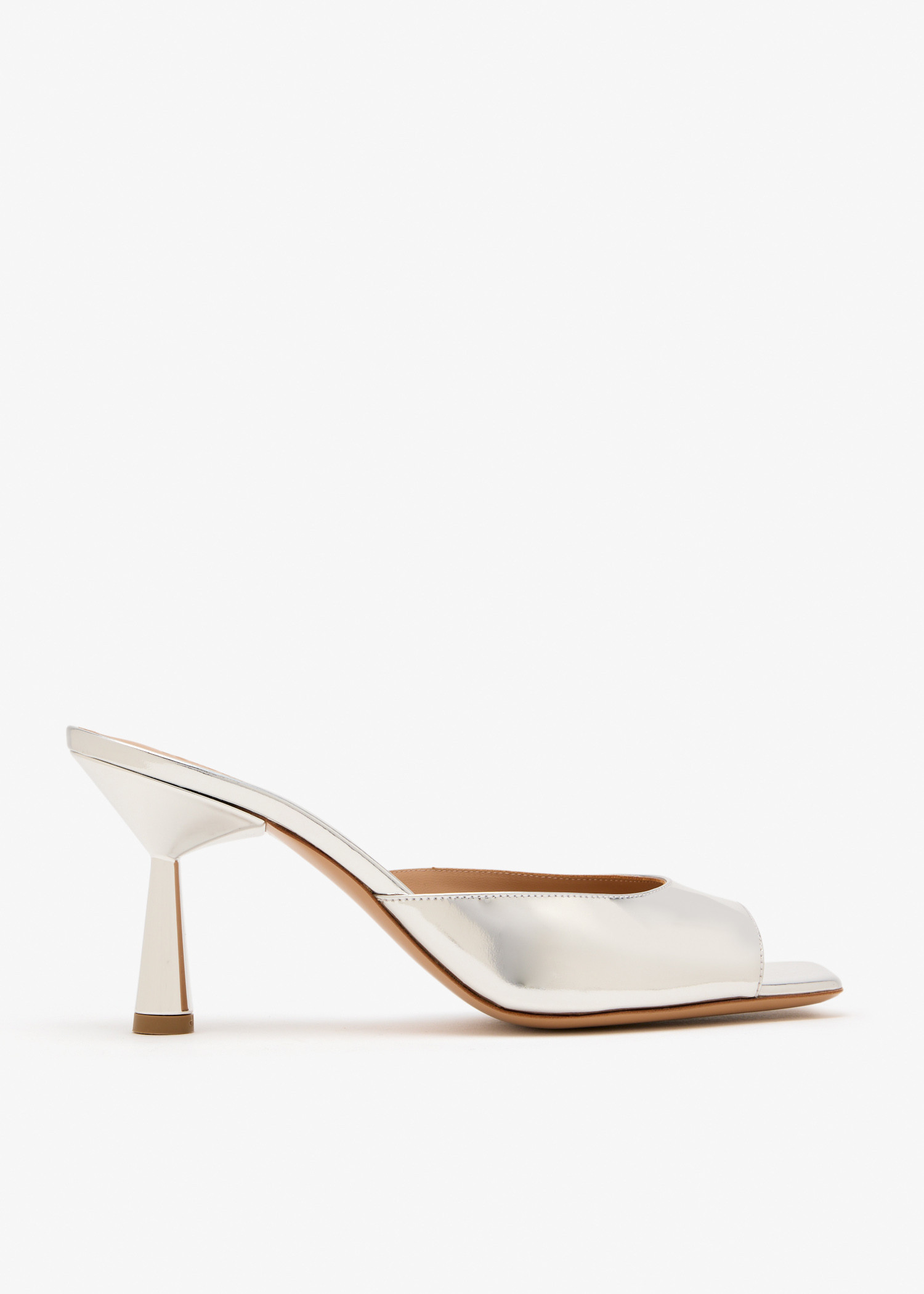 

Greta mules, Silver