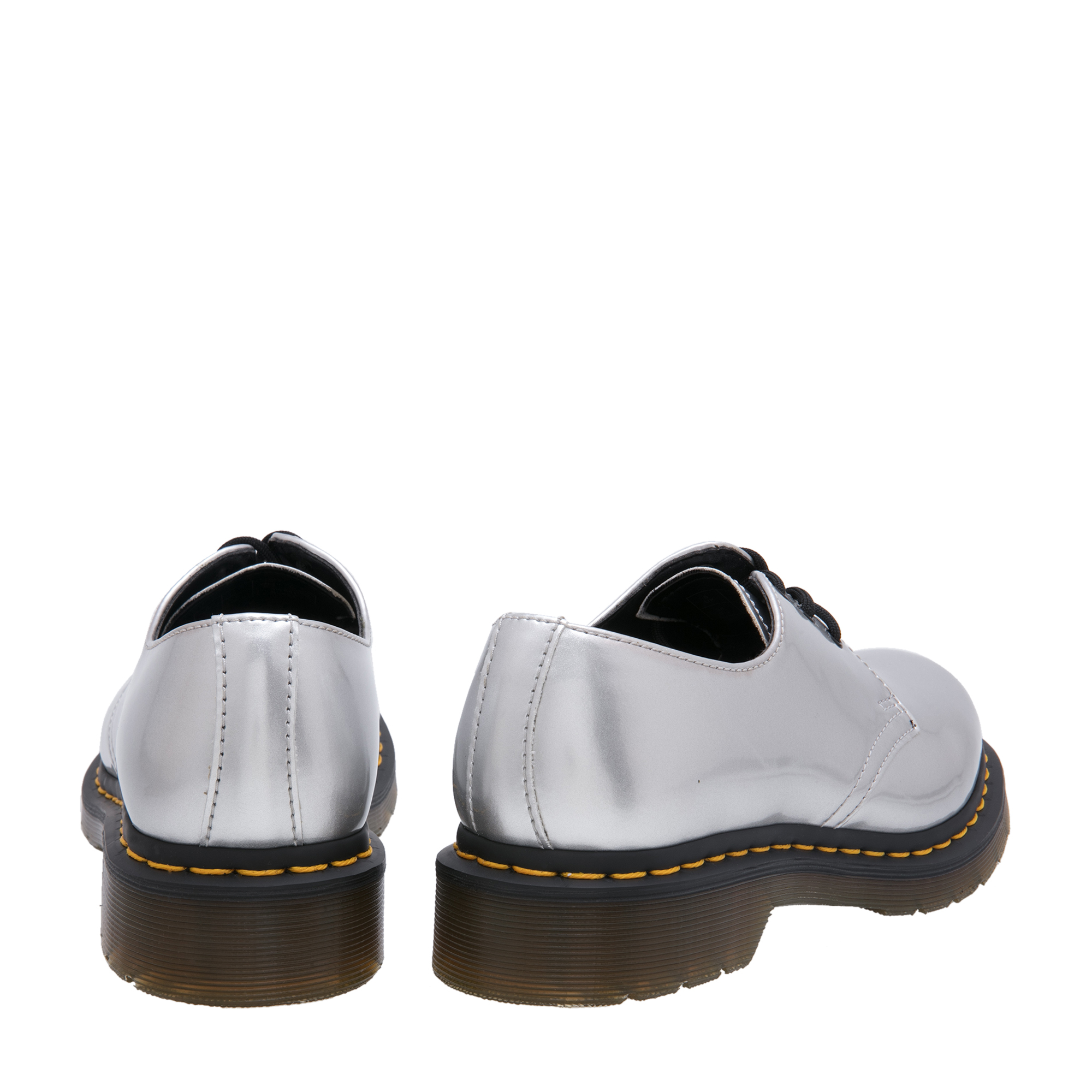 Dr. Martens 1461 metallic oxford boots for Girl Silver in UAE Level Shoes