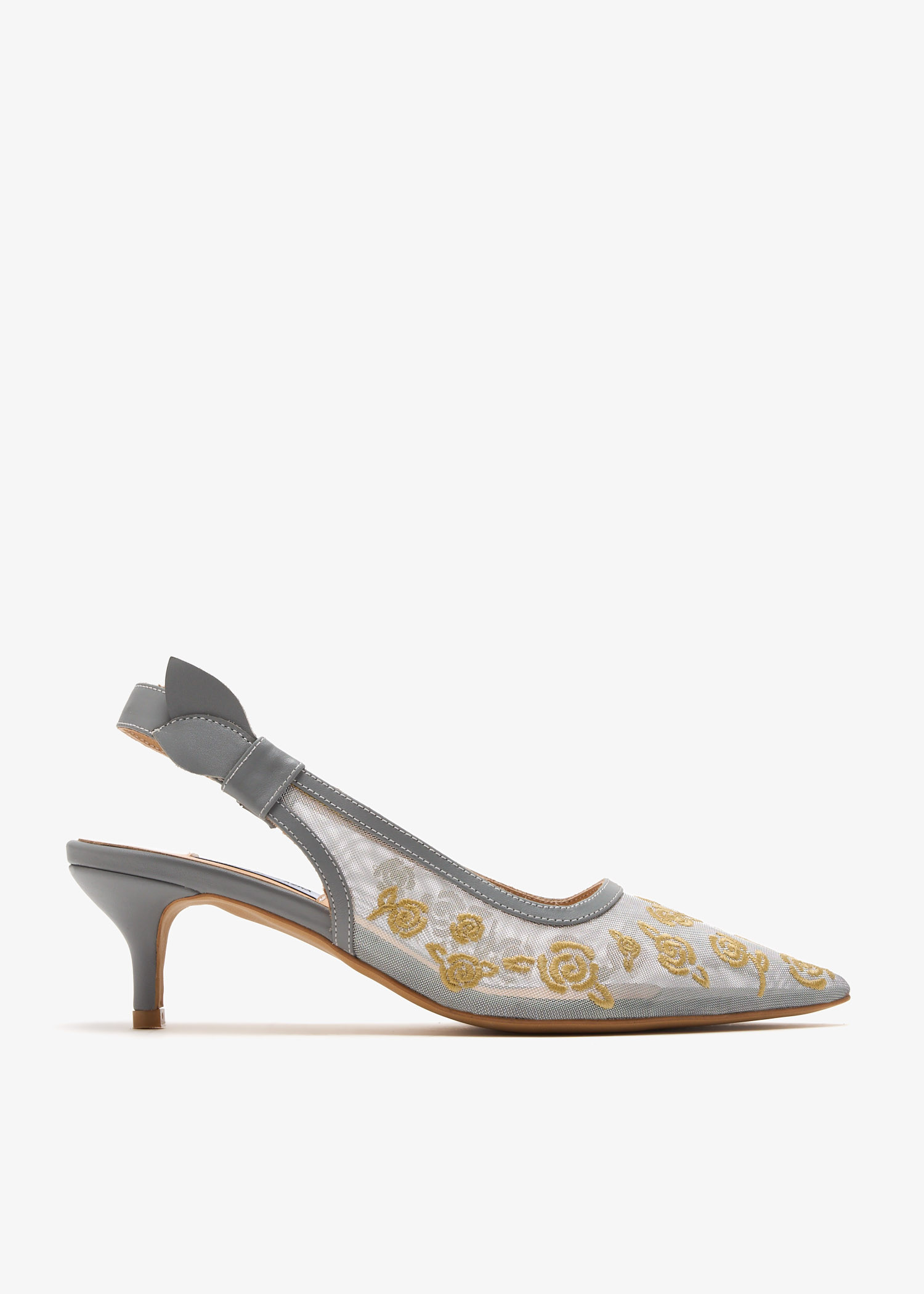 

Zia slingback pumps, Grey