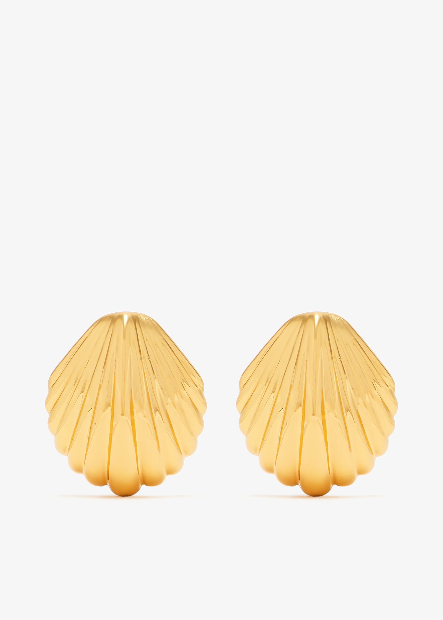 

Ocean Treasure earrings, Gold