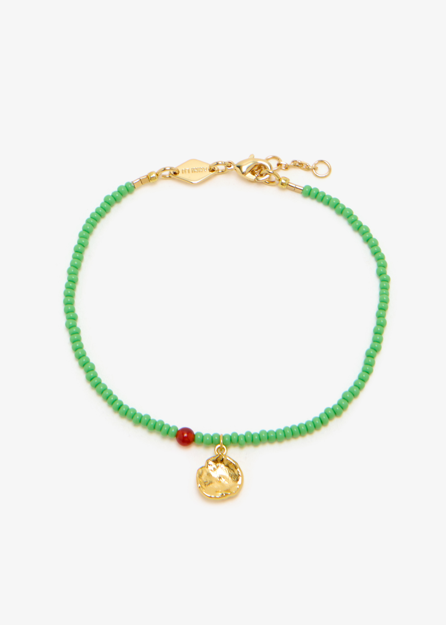 

Peyote bracelet, Green