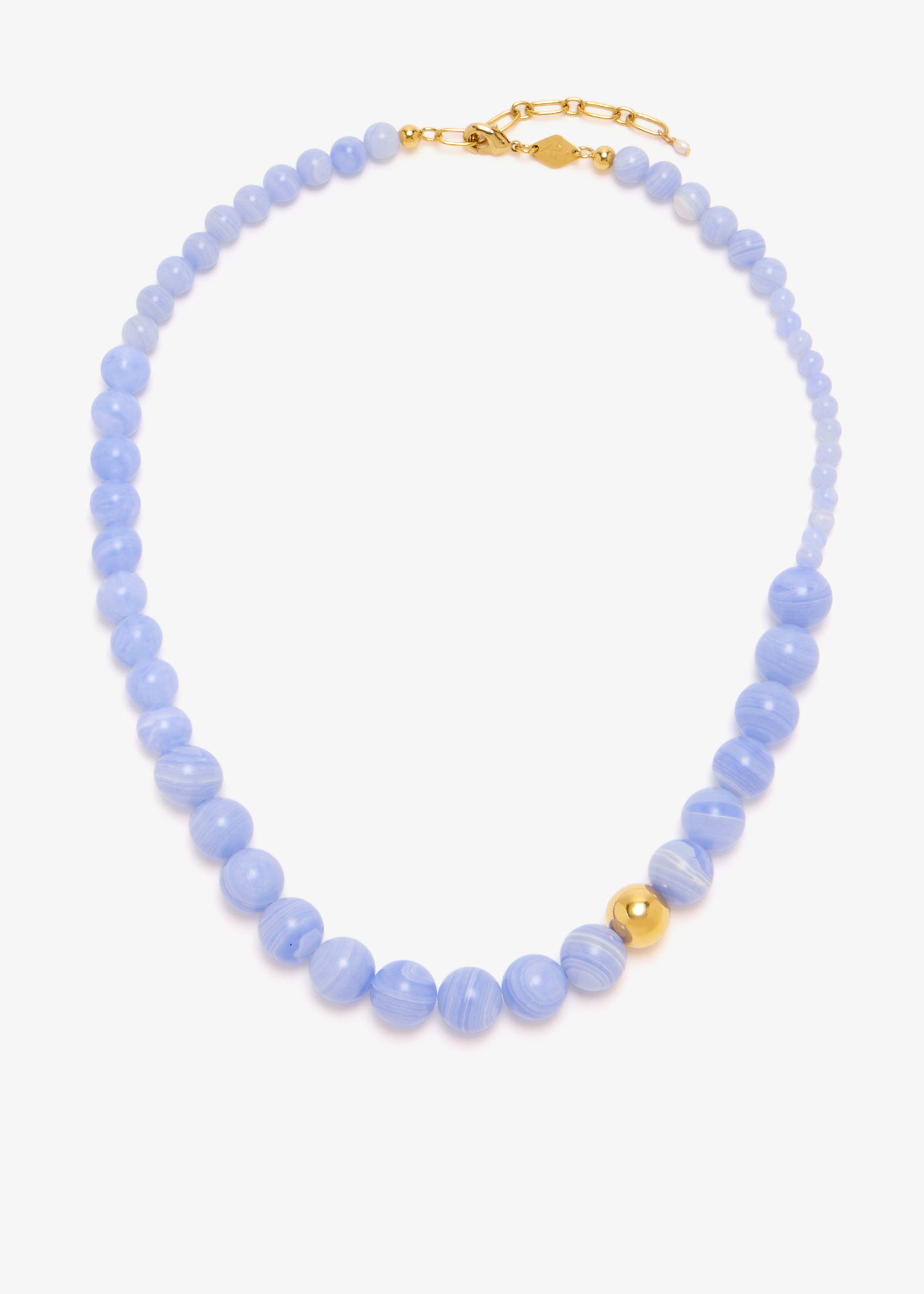 

Float necklace, Blue