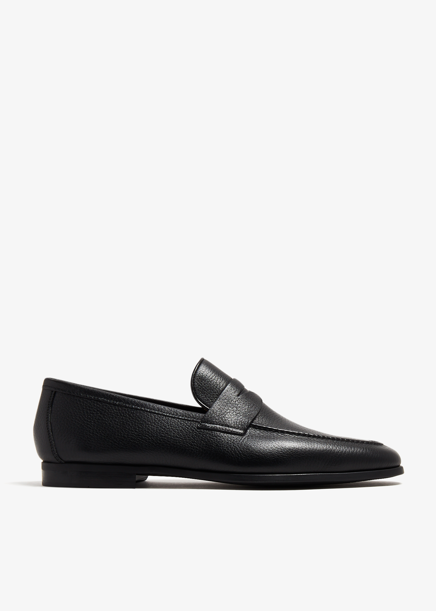 

Leather loafers, Black