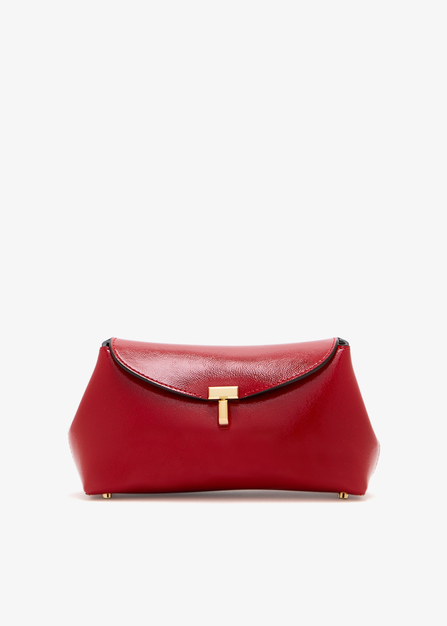 

T-Lock mini clutch, Red