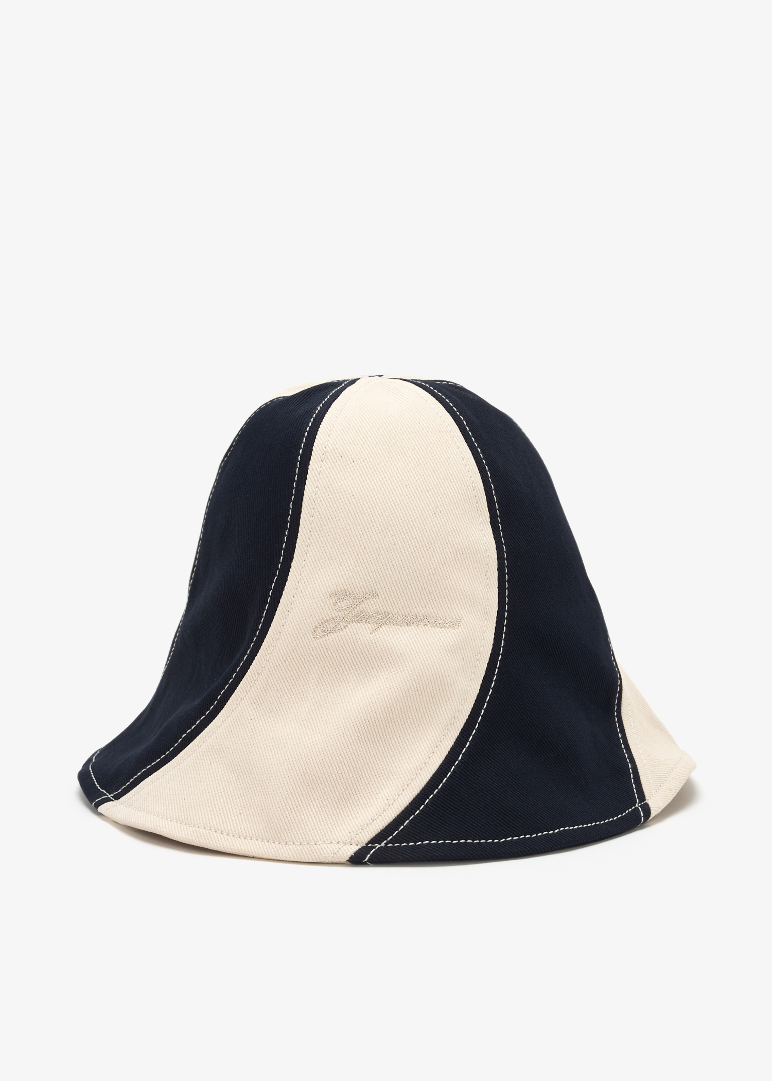 美品】JACQUEMUS バケットハット ホワイト 58 ※実物写真あり