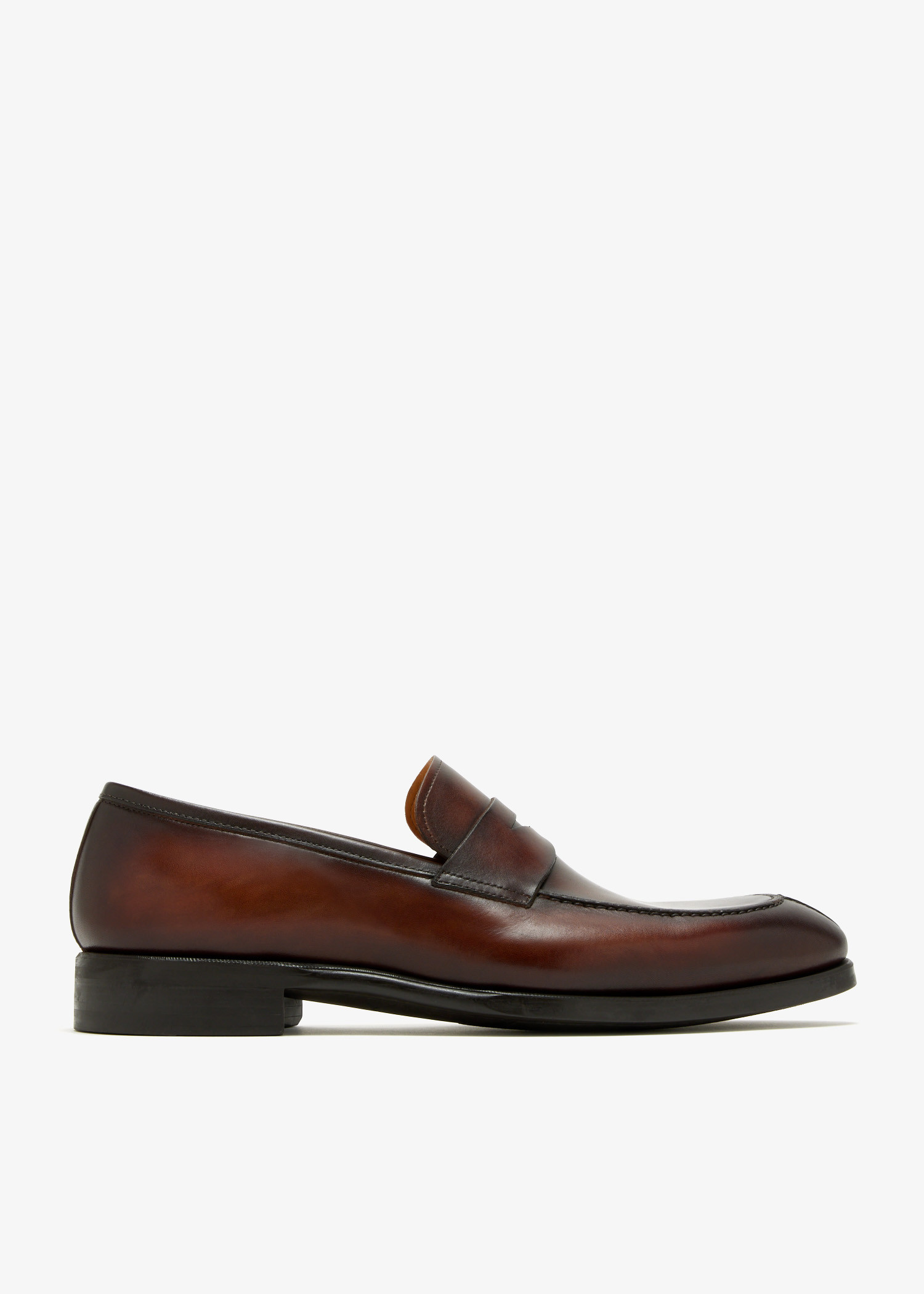 

Madison leather loafers, Brown