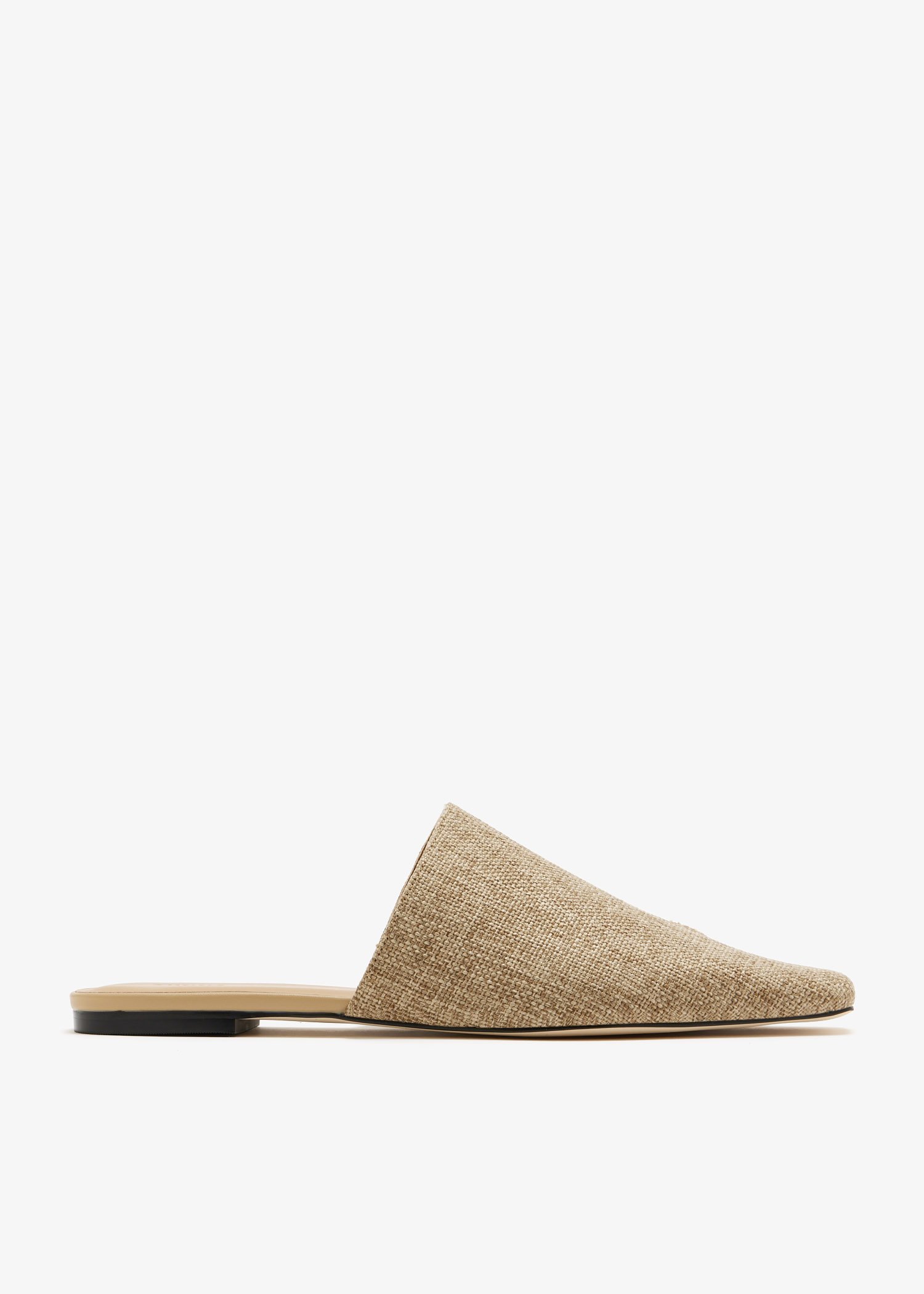

Lama mules, Beige
