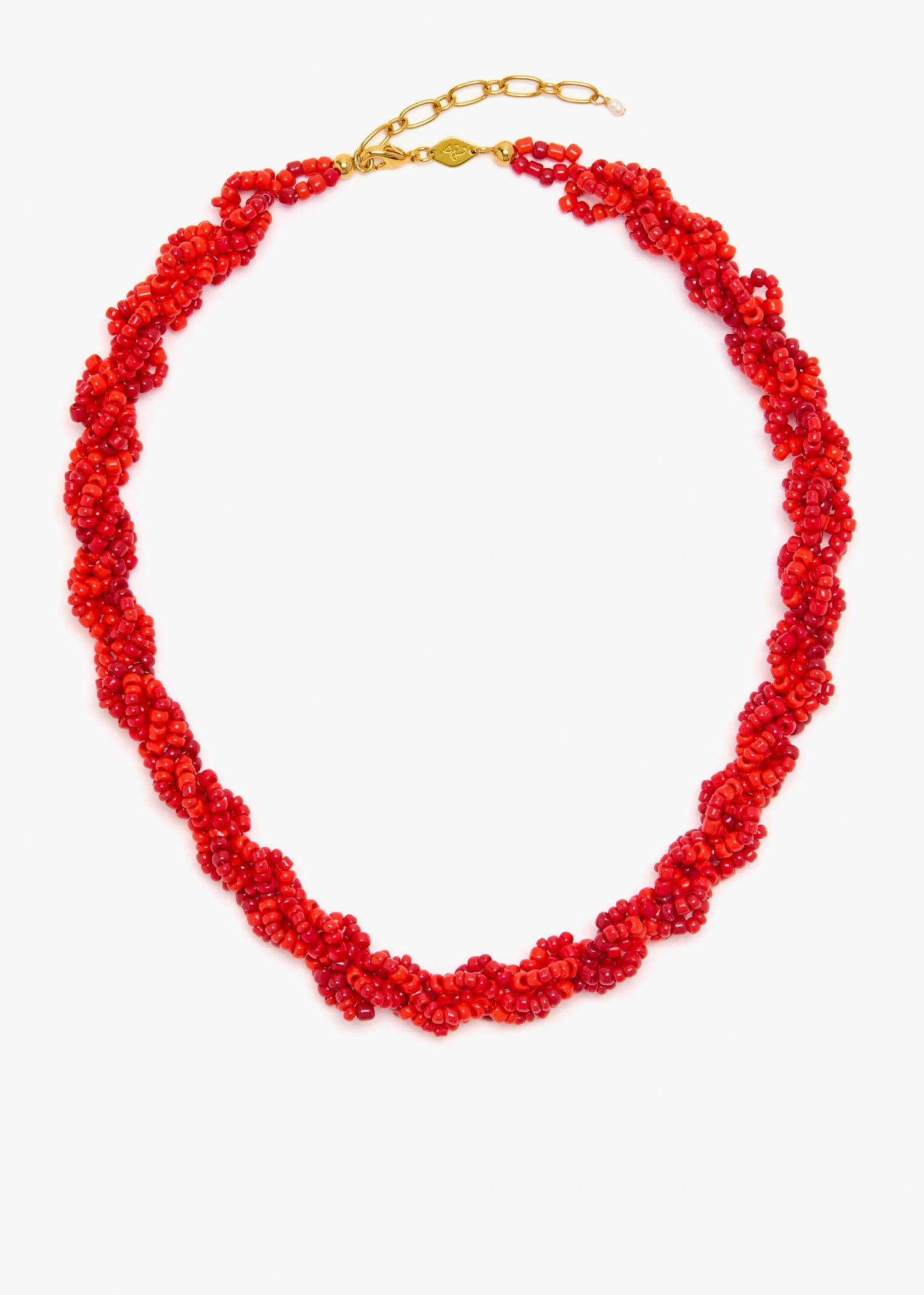 

Scarlet Wave necklace, Red