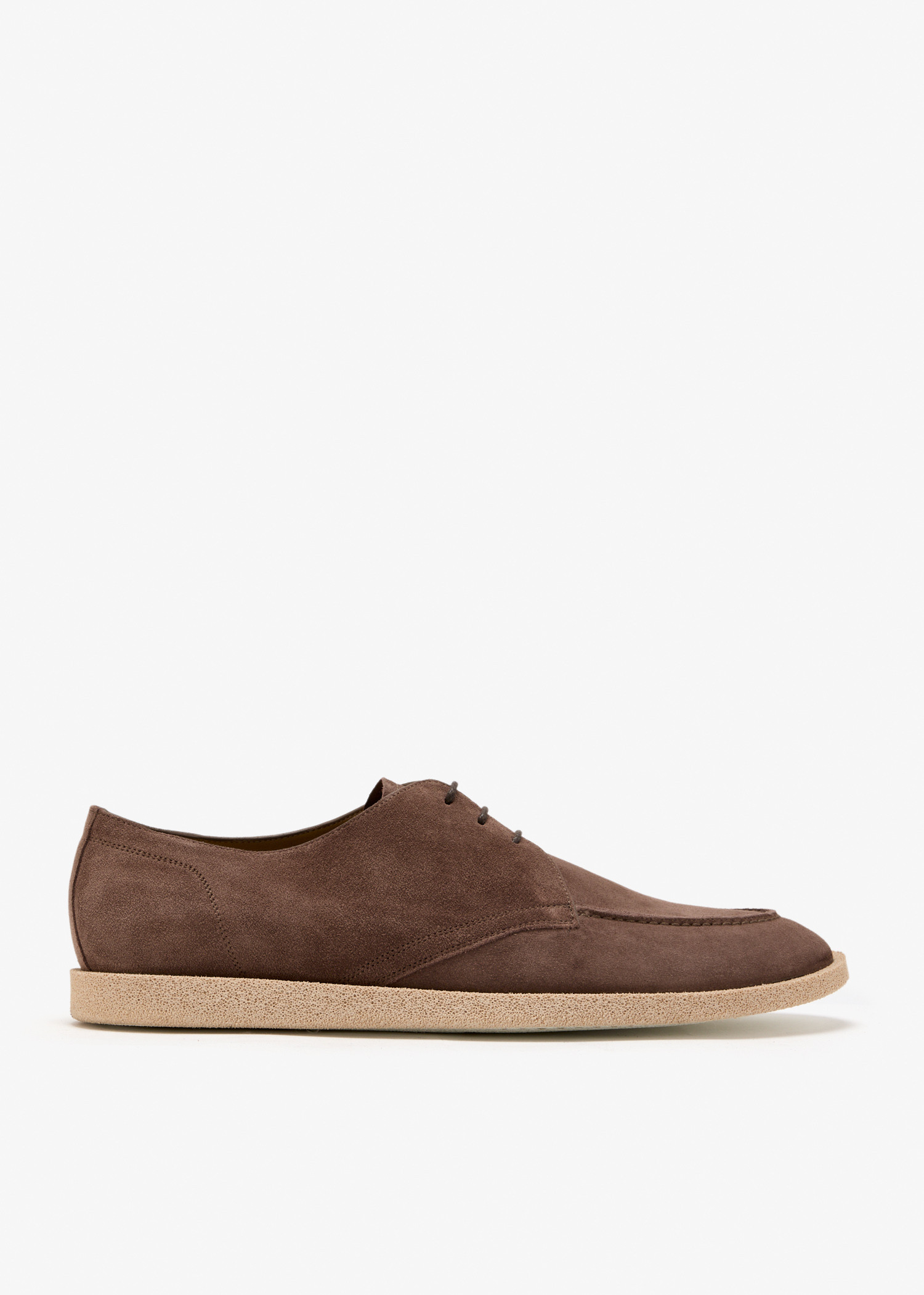 

Suede Derby shoes, Brown