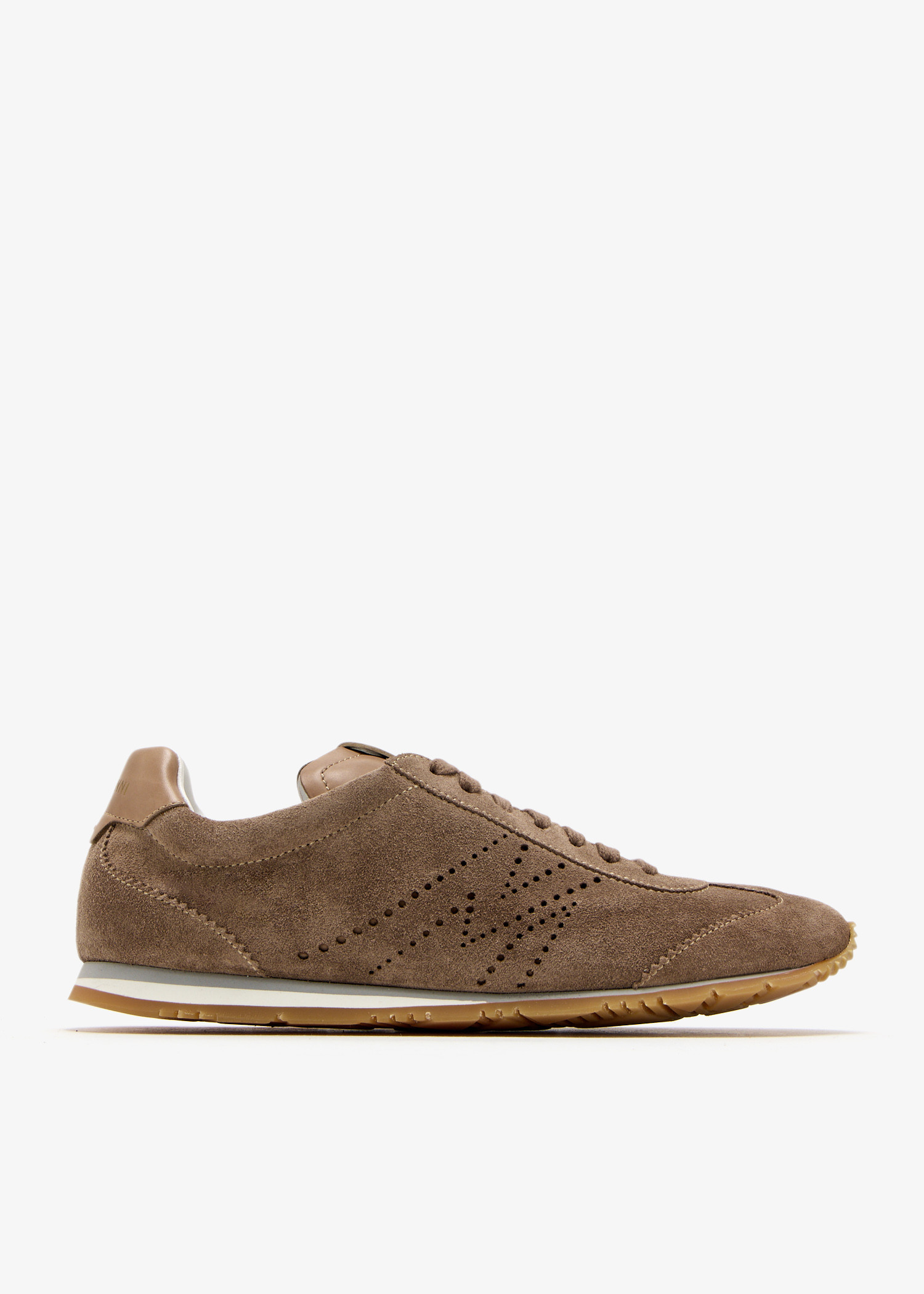 

Suede sneakers, Brown