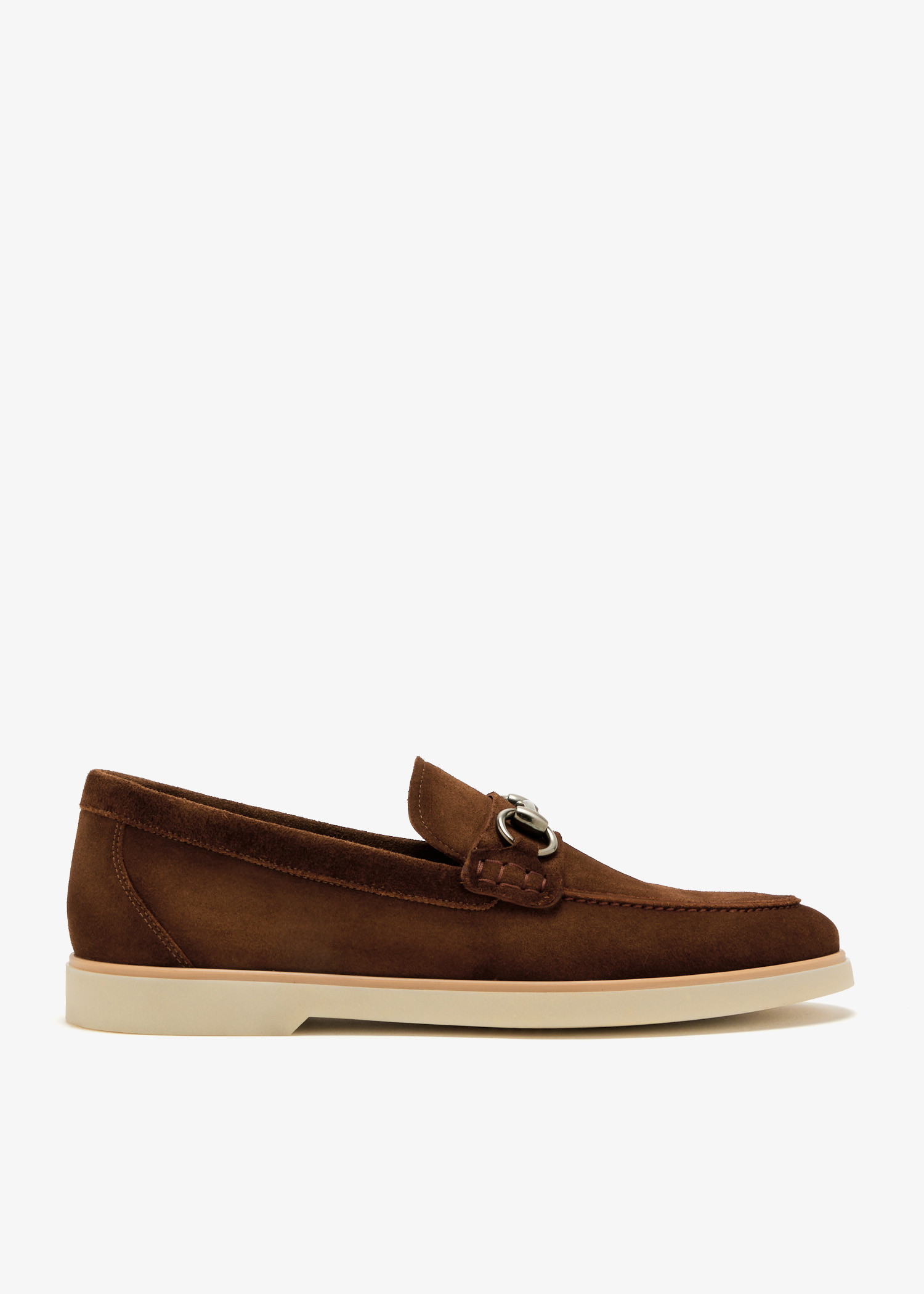 

Suede loafers, Brown
